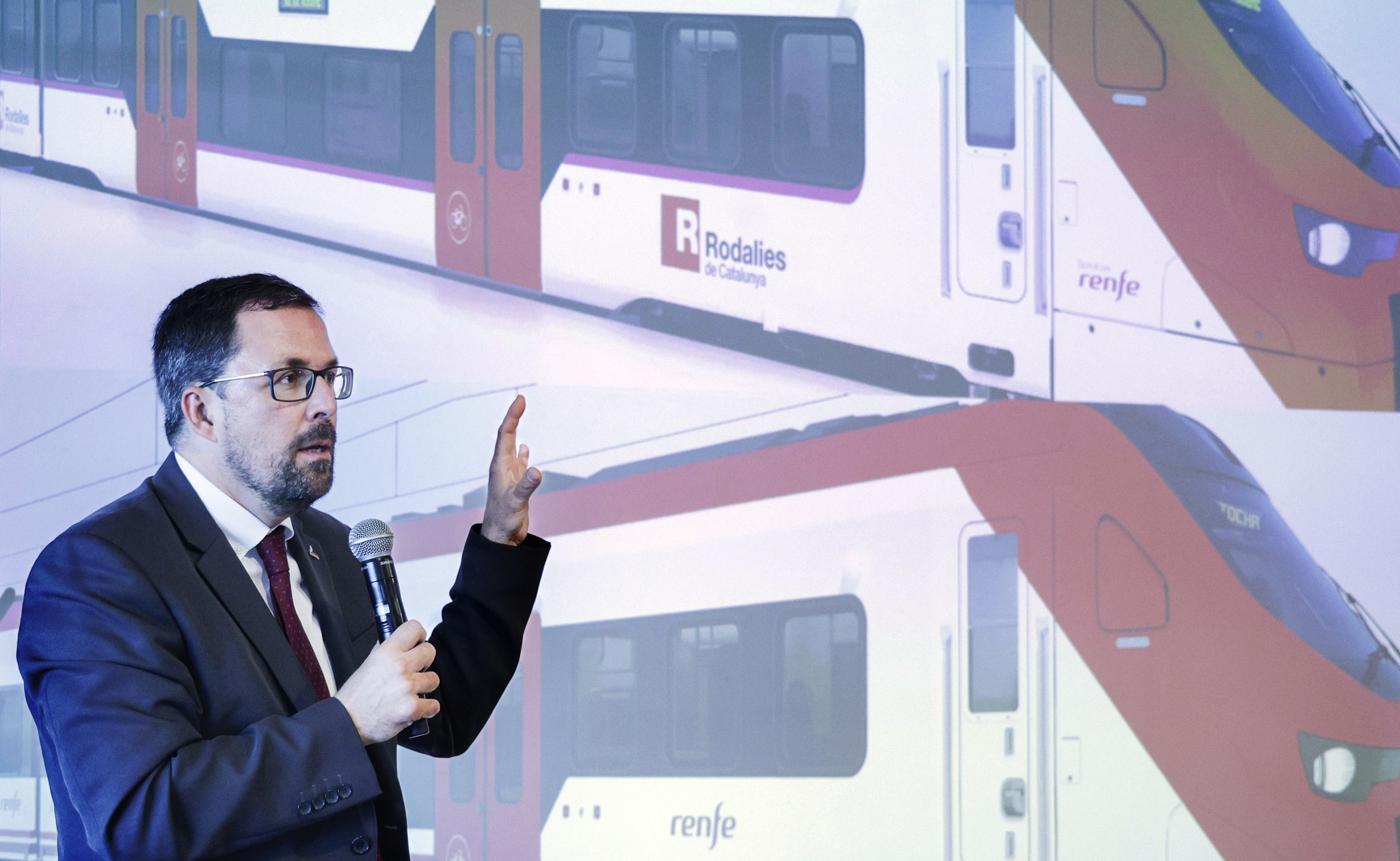 El presidente de Renfe Ra�l Blanco.