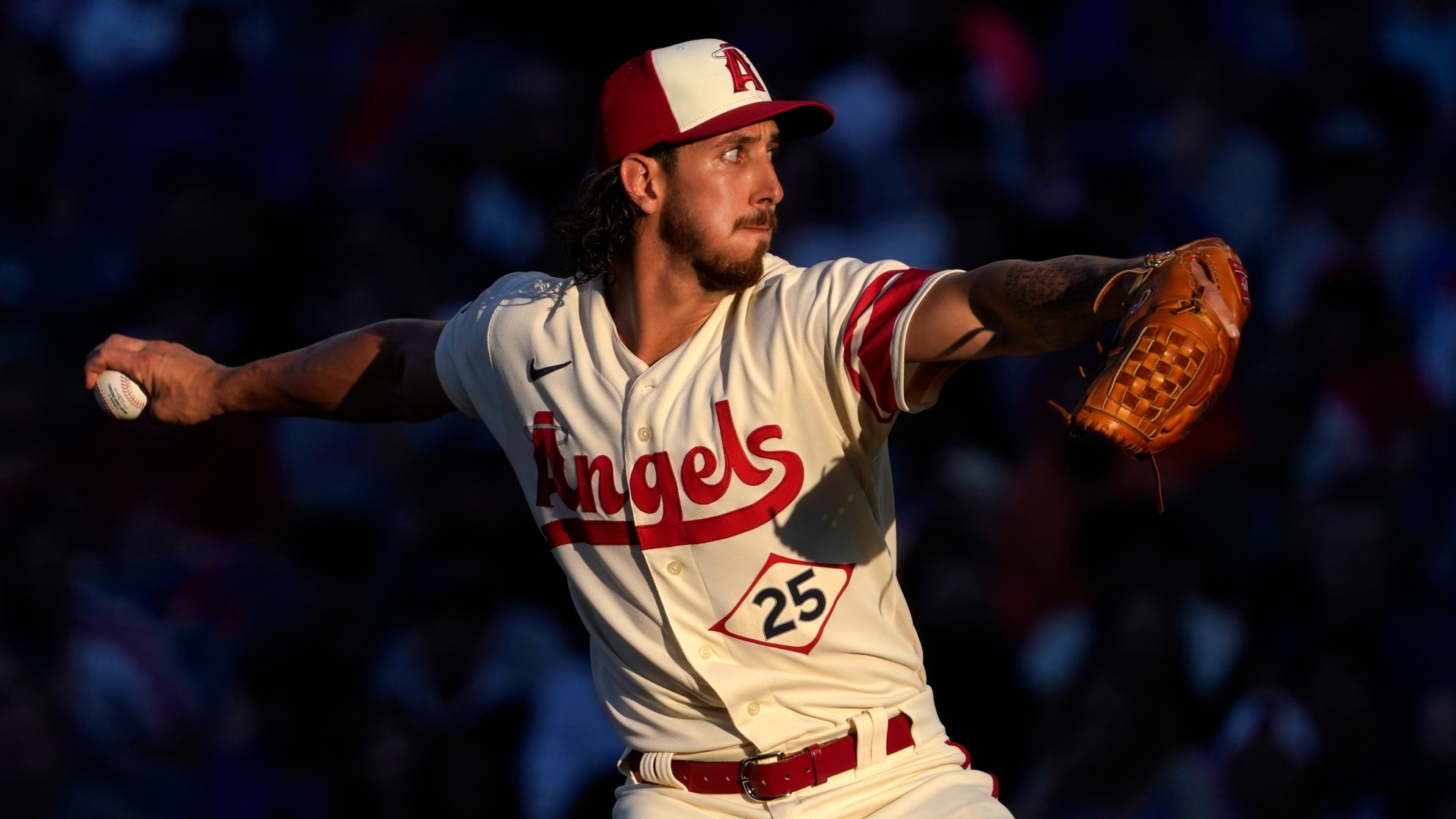 Los Angeles Angels relief pitcher Michael Lorenzen