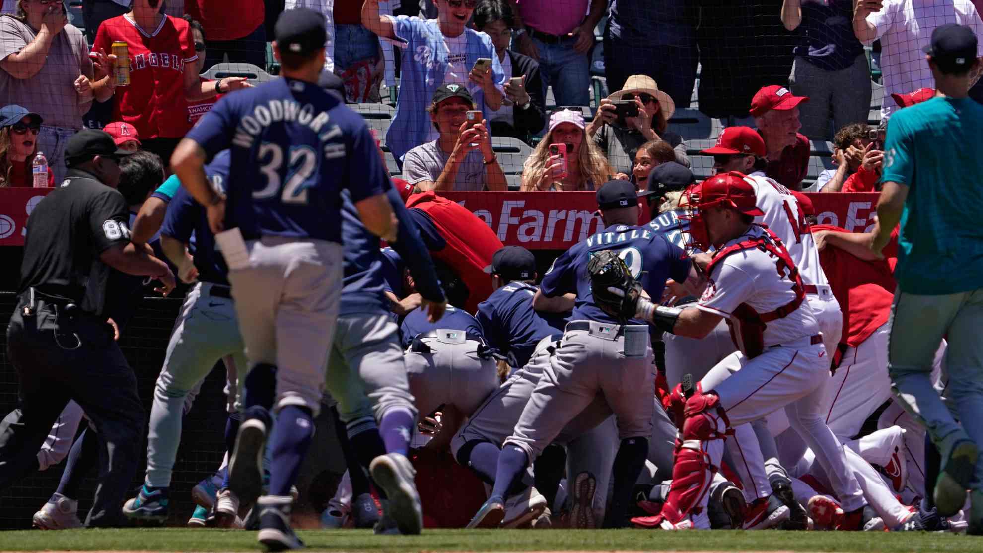 Mariners vs. Angels.