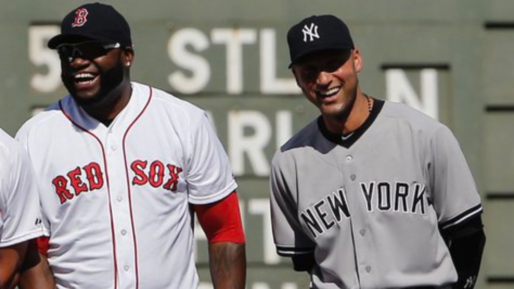 David Ortiz and Derek Jeter.