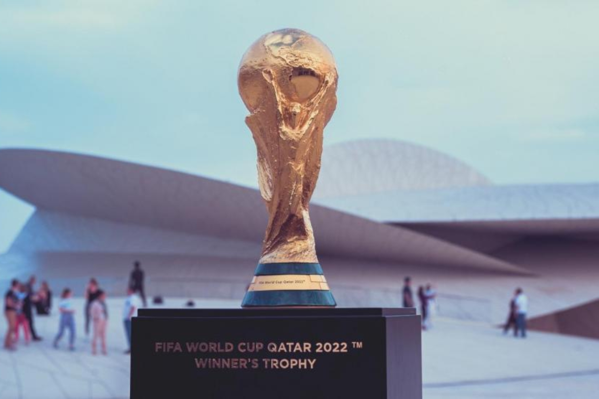 The World Cup trophy.