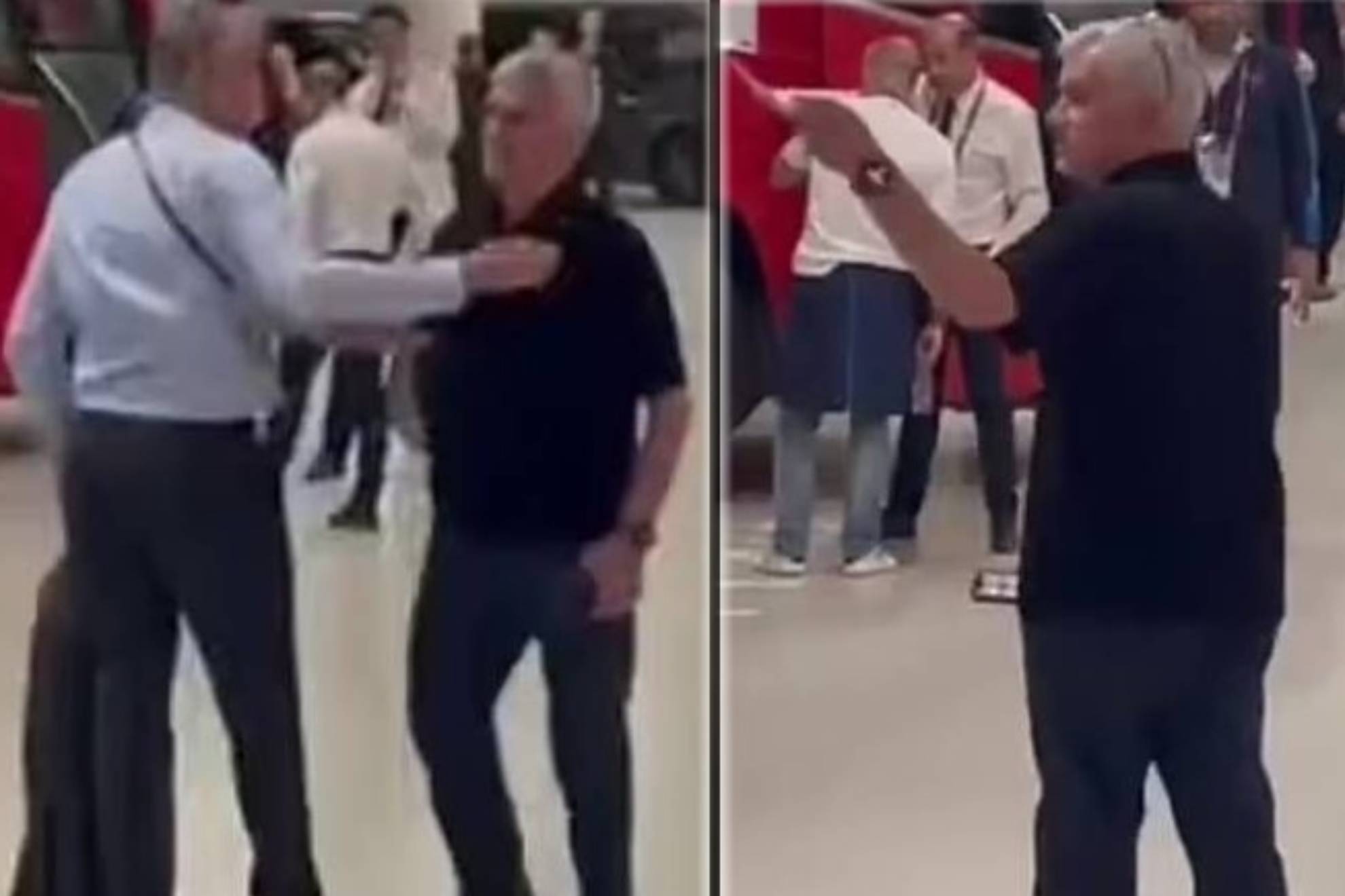 Furious Mourinho insults Europa League final referee in the car park: Its a f**king disgrace!