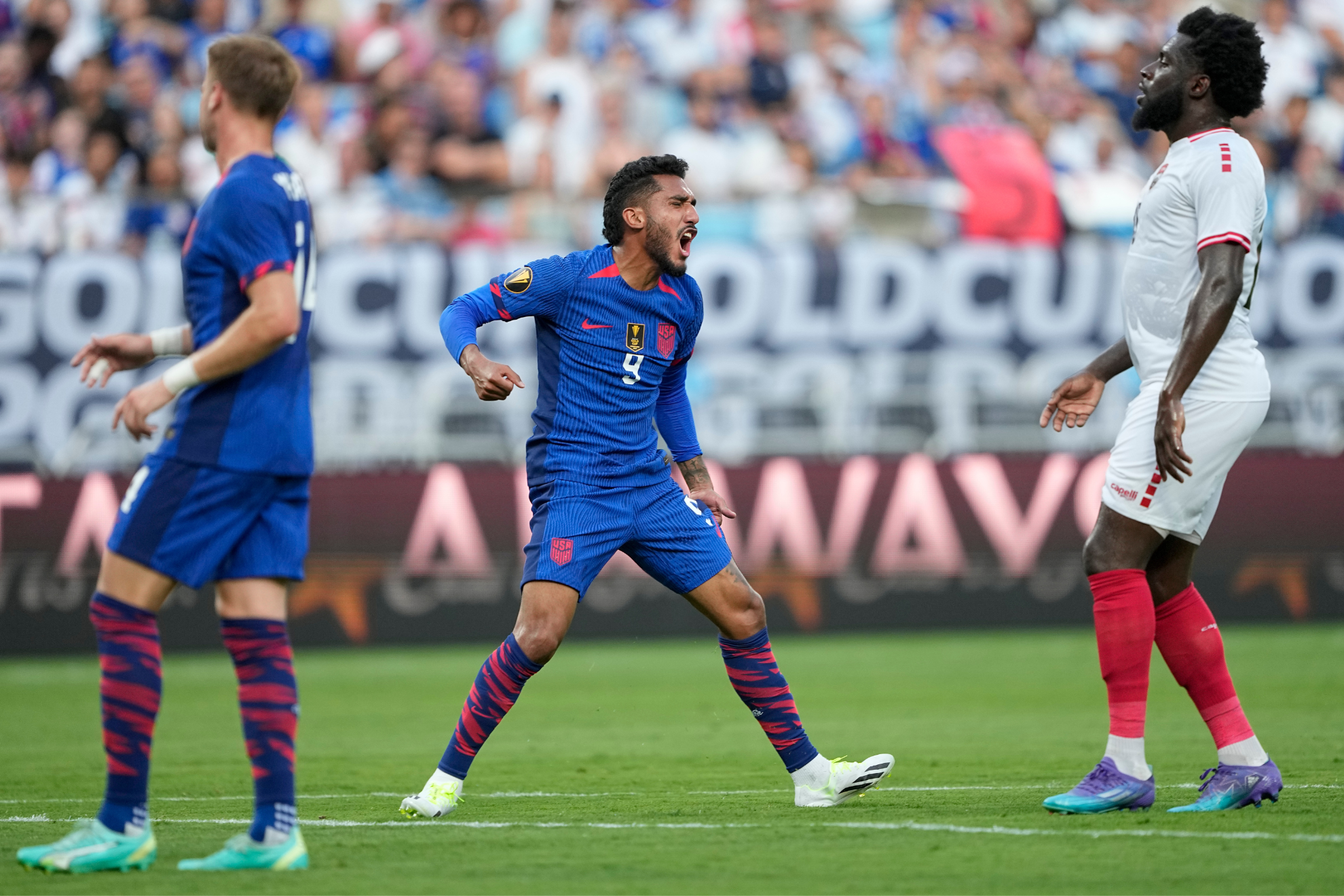 Jesus Ferreira has netted consecutive hat tricks in the CONCACAF Gold Cup.