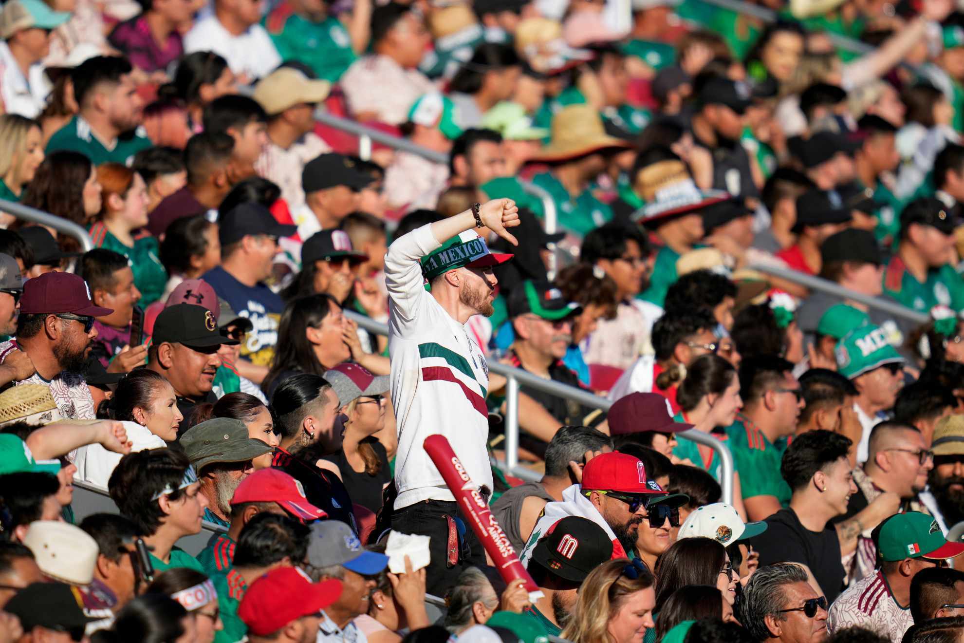 Mexico fans vented their frustrations at their National Team after a 0-1 loss against Qatar.