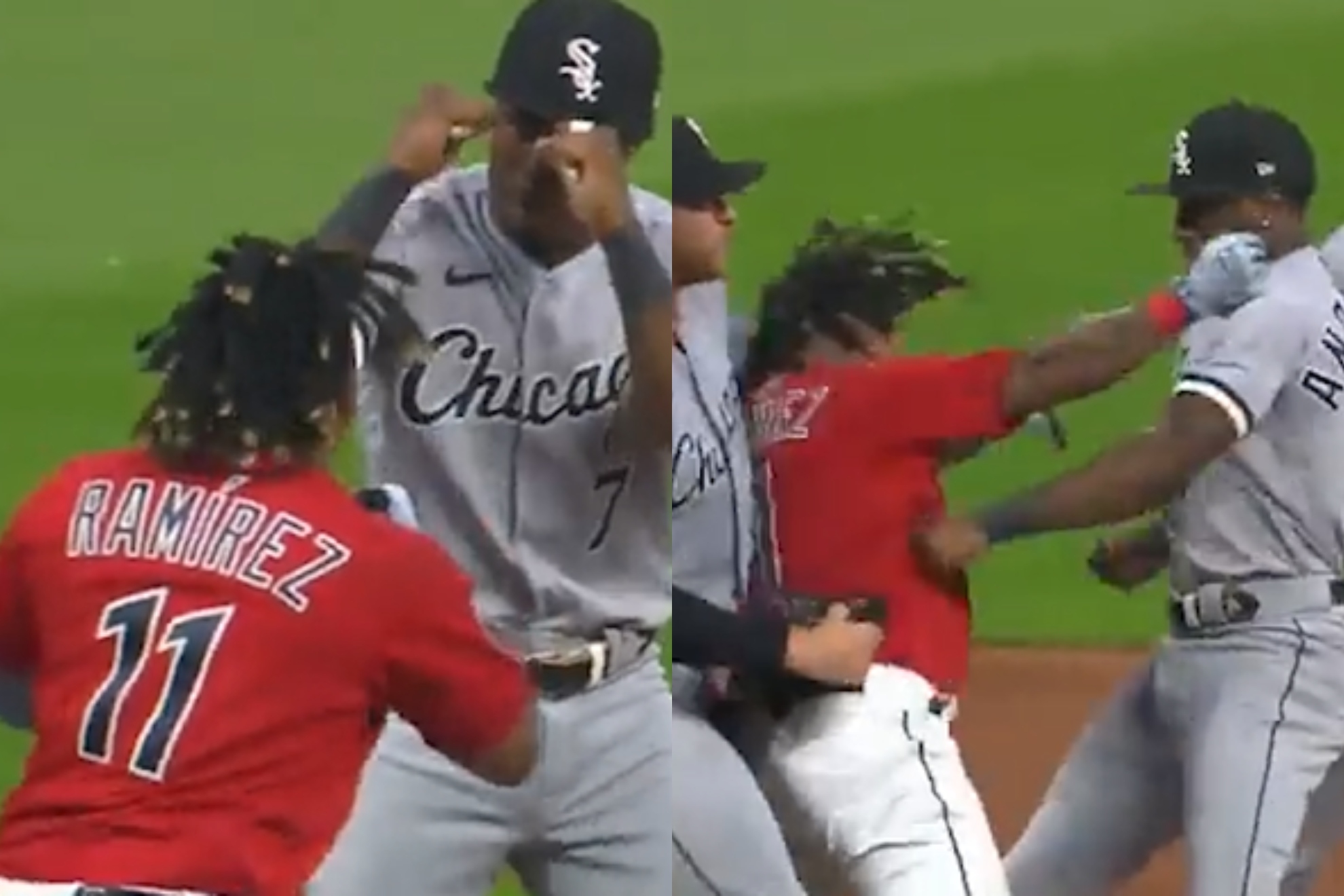 Boxeo en la MLB: �Noquea de un pu�etazo a su rival!