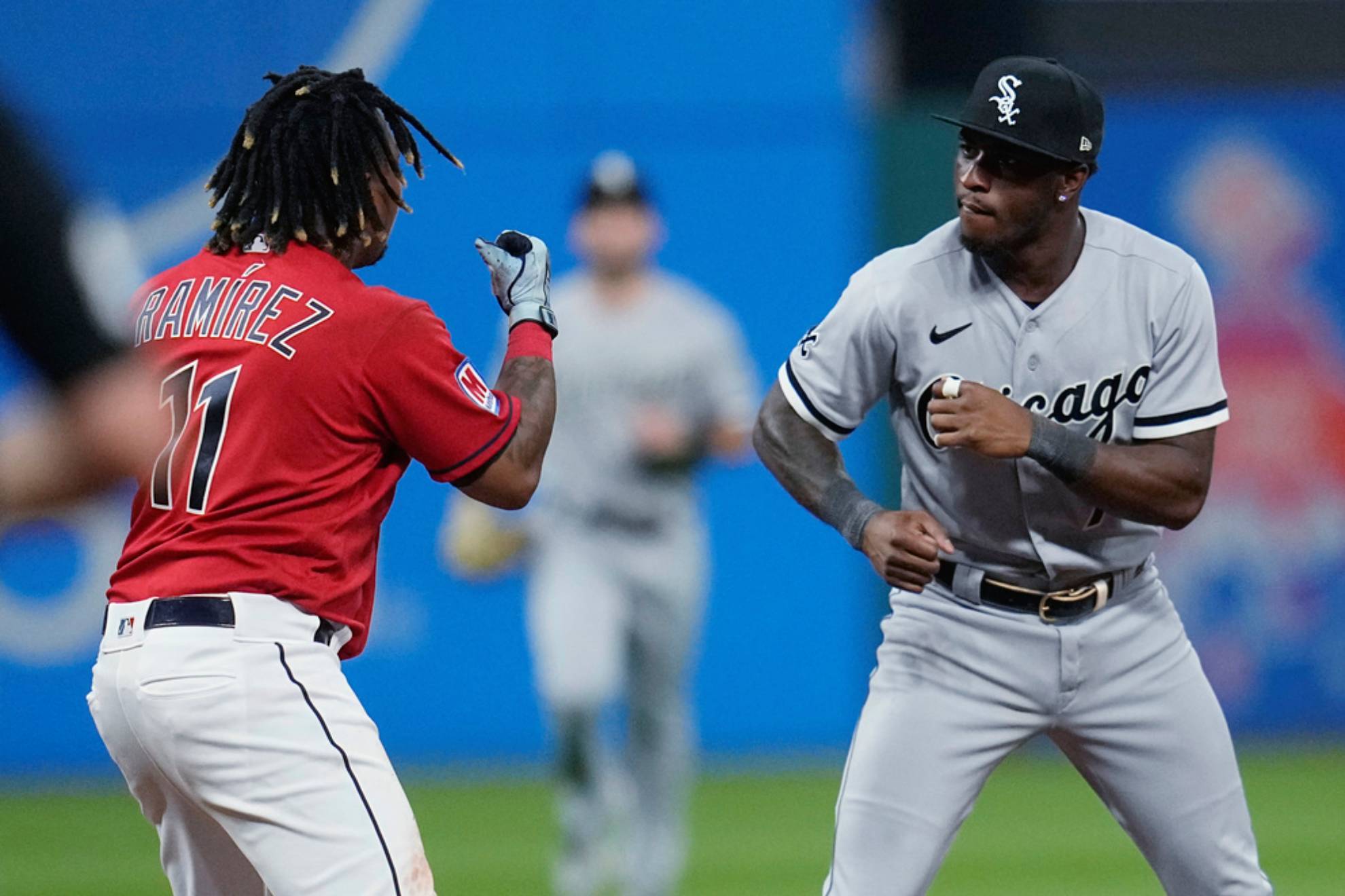 Jose Ramirez and Tim Anderson /