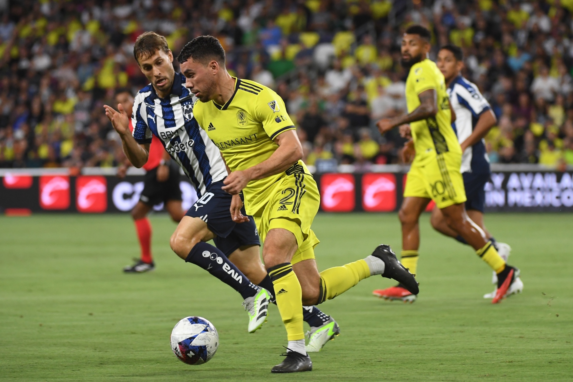 Nashville beat Monterrey 0-2 to advance to the Leagues Cup Final