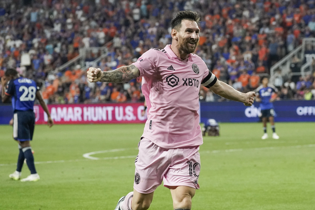 Messi will make his MLS regular season debut tonight against New York Red Bulls