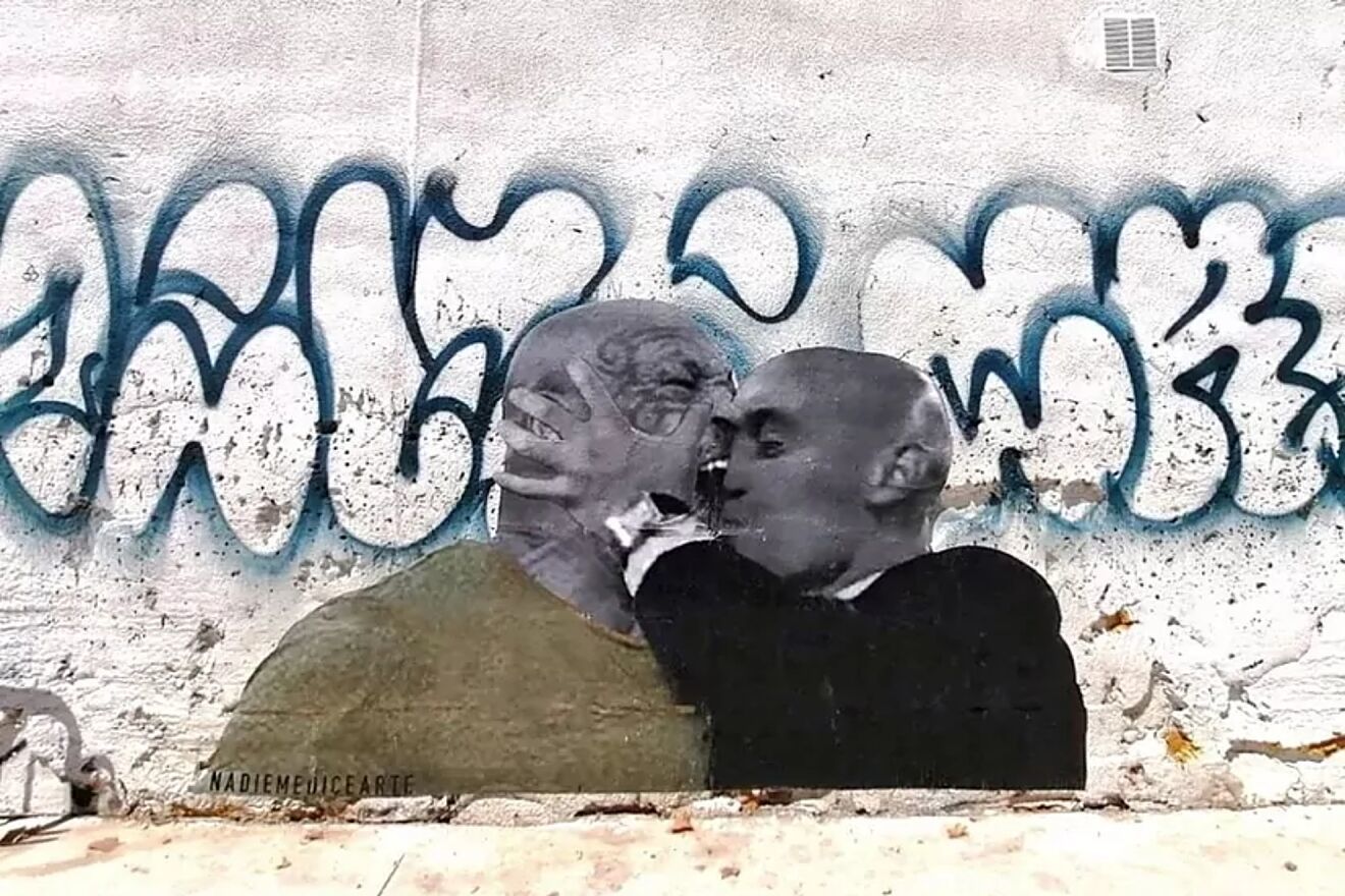 Rubiales kiss to Jenni Hermoso becomes street art... with Mike Tyson defending the Spanish international