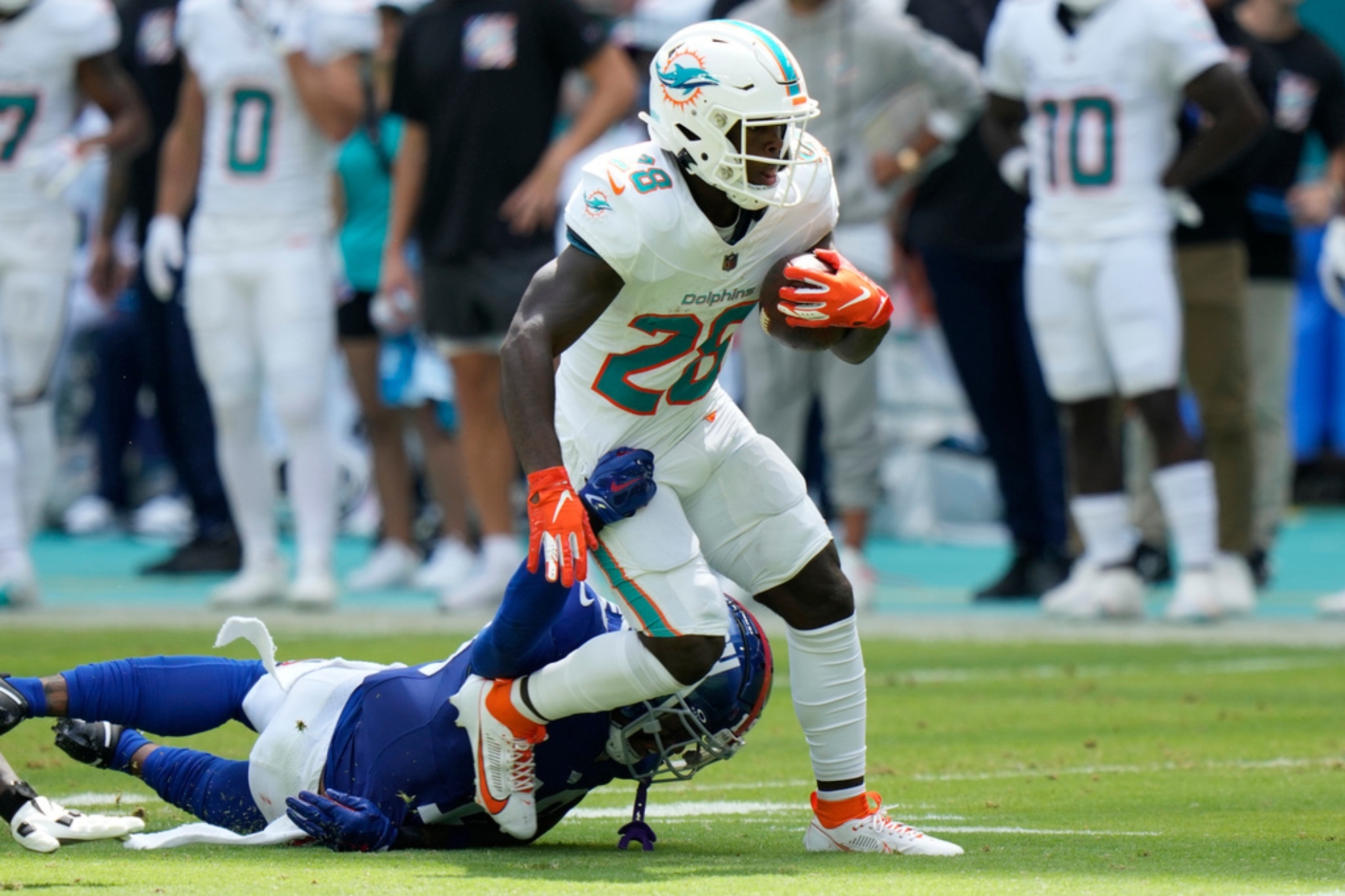 Achane has been a pivotal part of the Dolphins offense