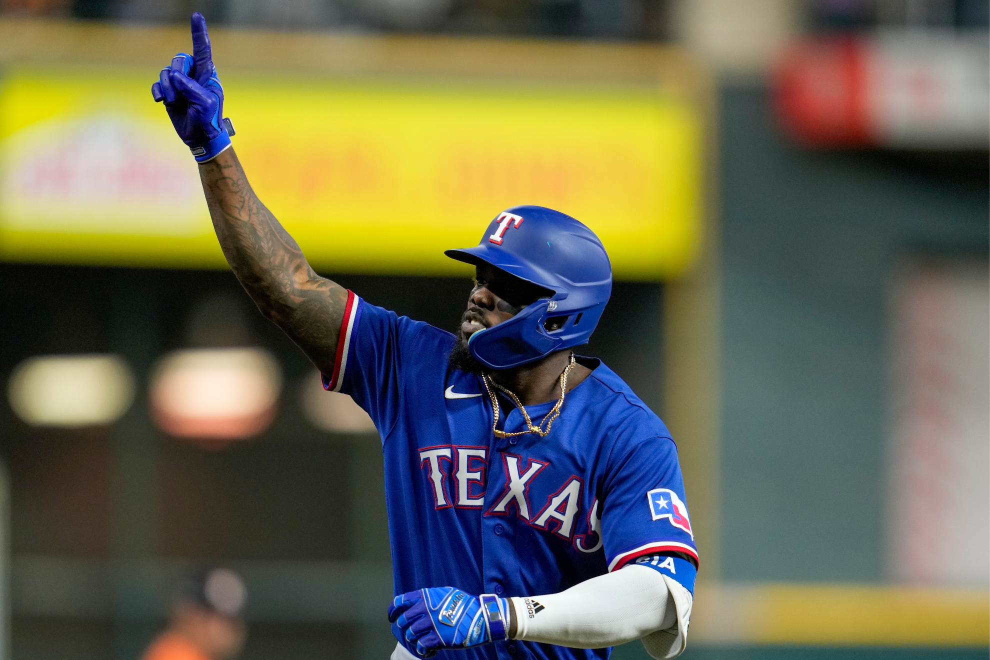 Road warriors: Adolis Garcia and the Rangers have forced a winner-take-all game on Monday night.