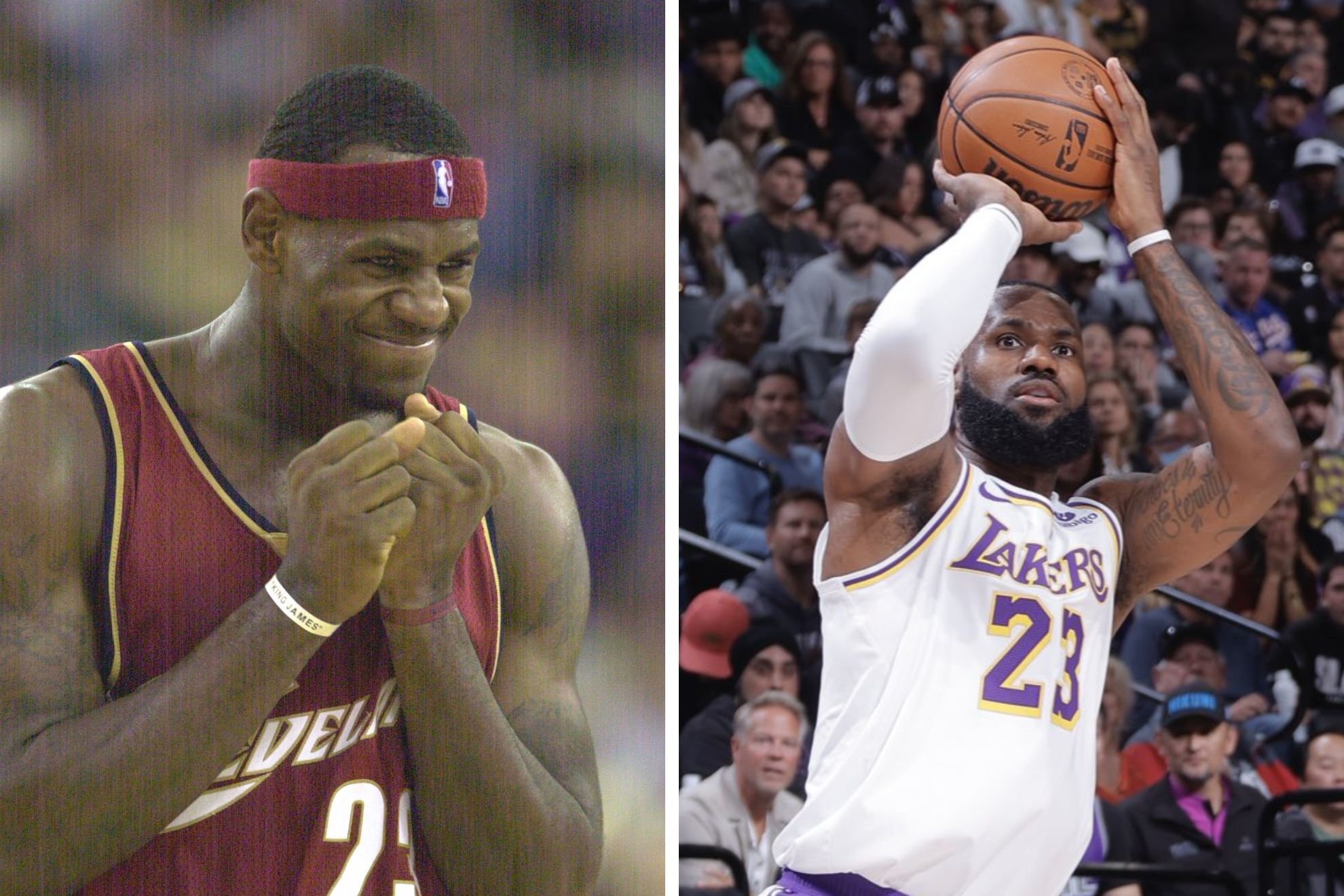 LeBron James puts up similar stats from NBA debut vs. Kings 20 years to the day