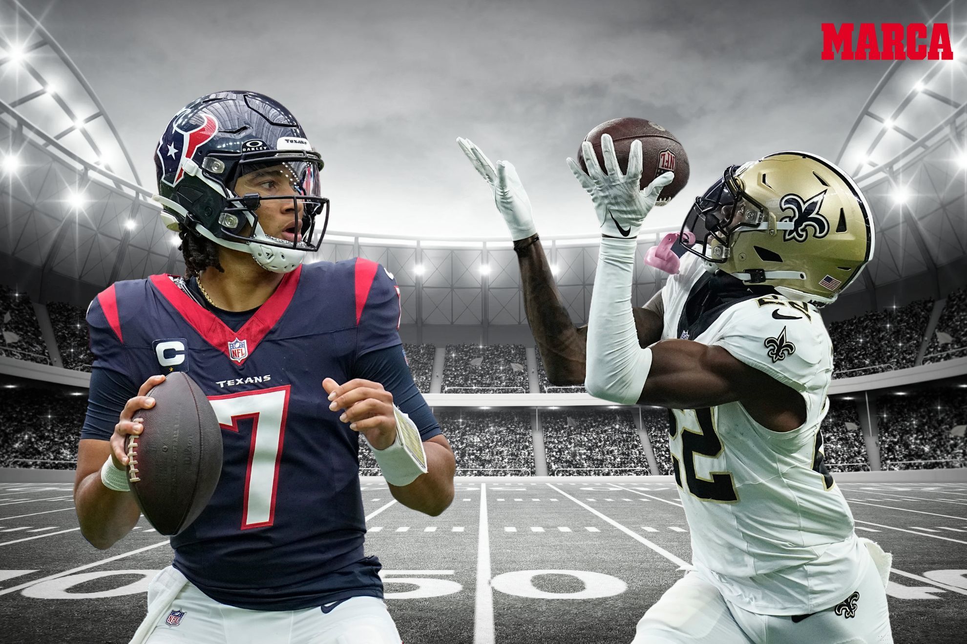 CJ Stroud (QB - Texans) and Rashid Shaheed (WR - Saints) have phenomenal matchups in Week 10.