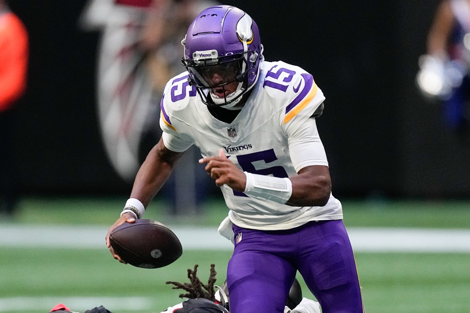 Minnesota Vikings quarterback Joshua Dobbs.