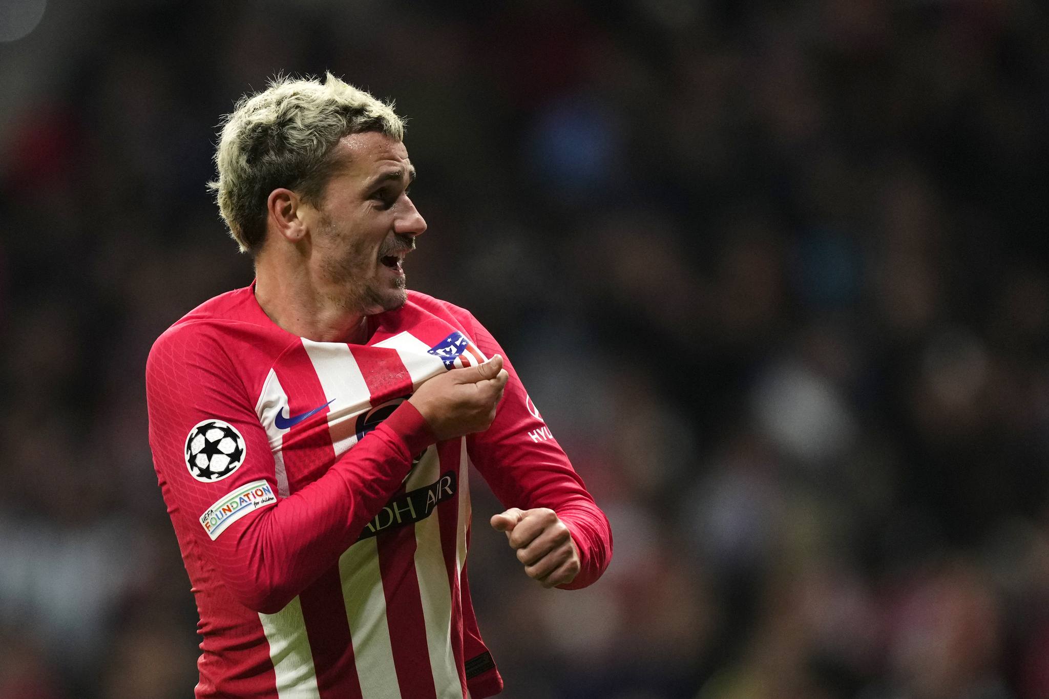 Atletico Madrids Antoine Griezmann