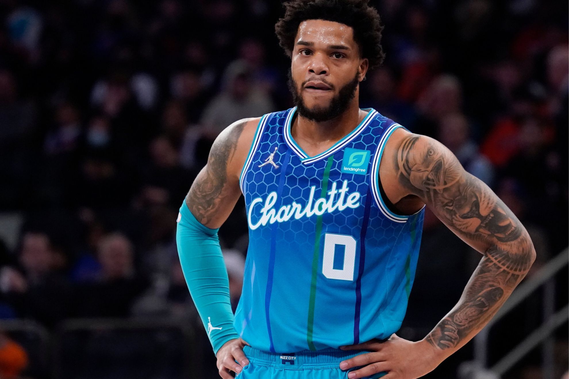 Miles Bridges with Charlotte Hornets