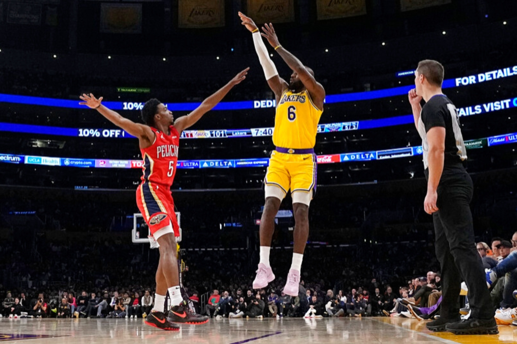 The Lakers and Pelicans will face off in the West semifinal of the NBAs In-Season Tournament