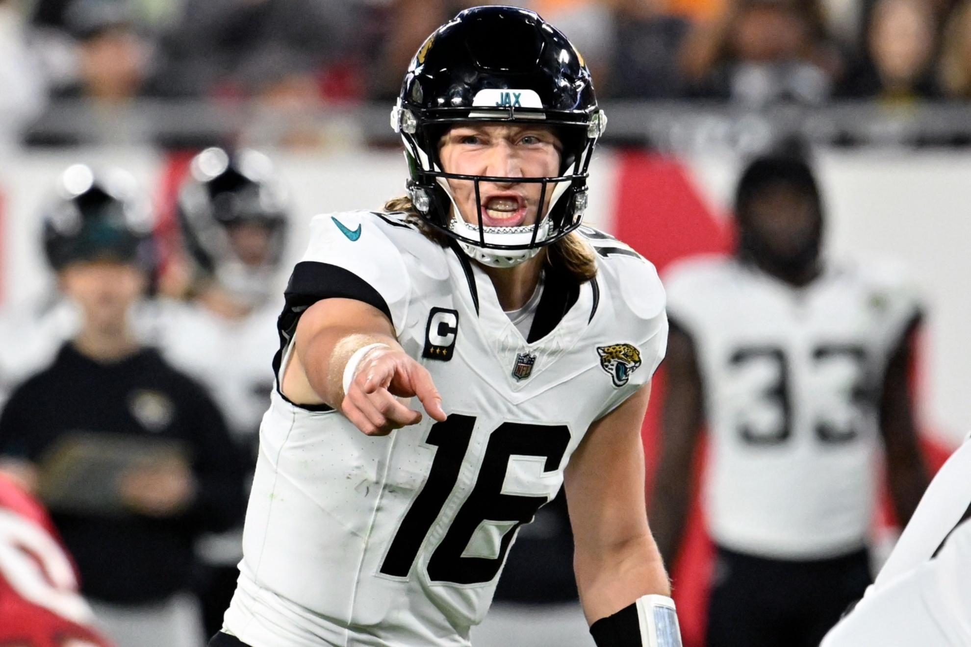 Jacksonville Jaguars quarterback, Trevor Lawrence.