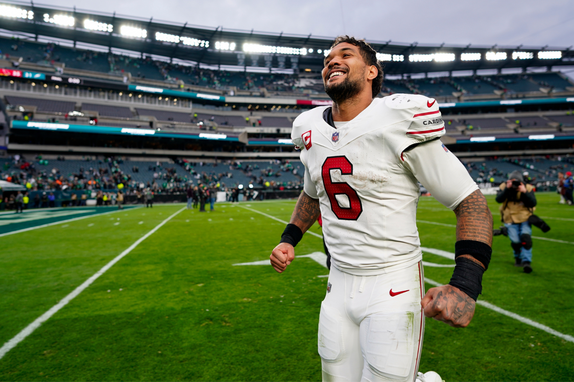 James Conner ran for 128 yards in the upset victory.