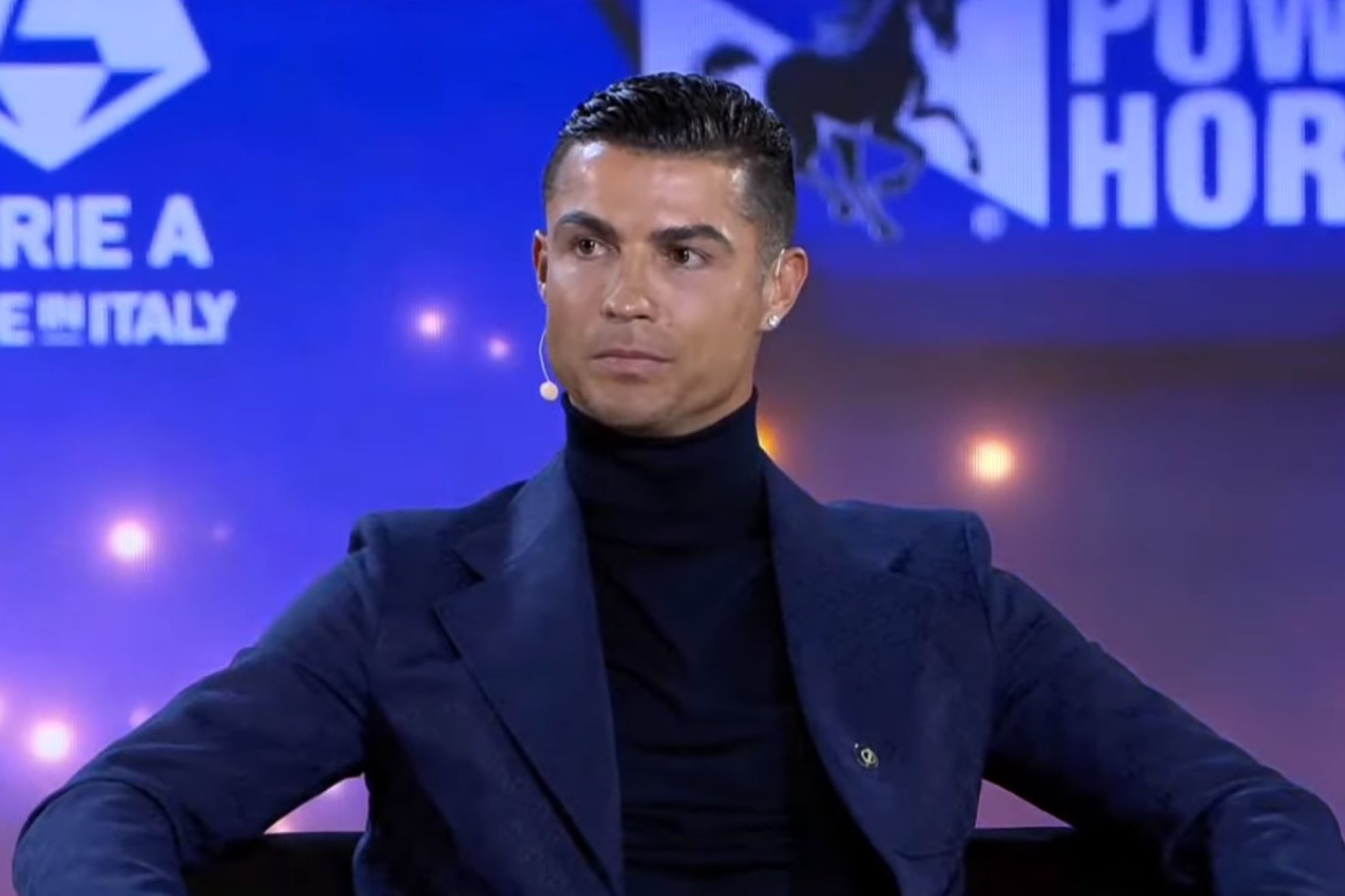 Cristiano at the Globe Soccer Awards.