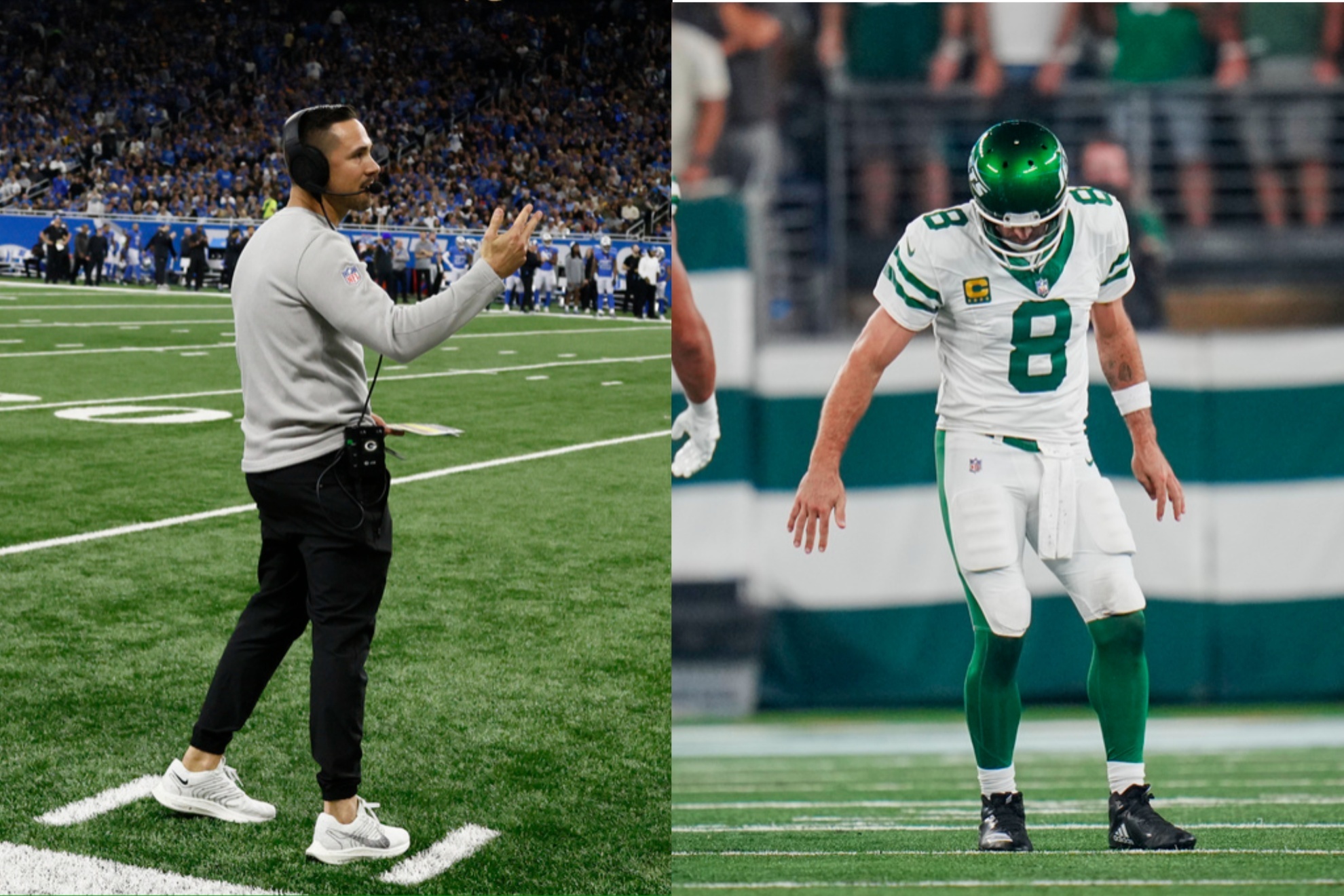 Matt LaFleur is in the postseason Aaron Rodgers, thinking about next year.