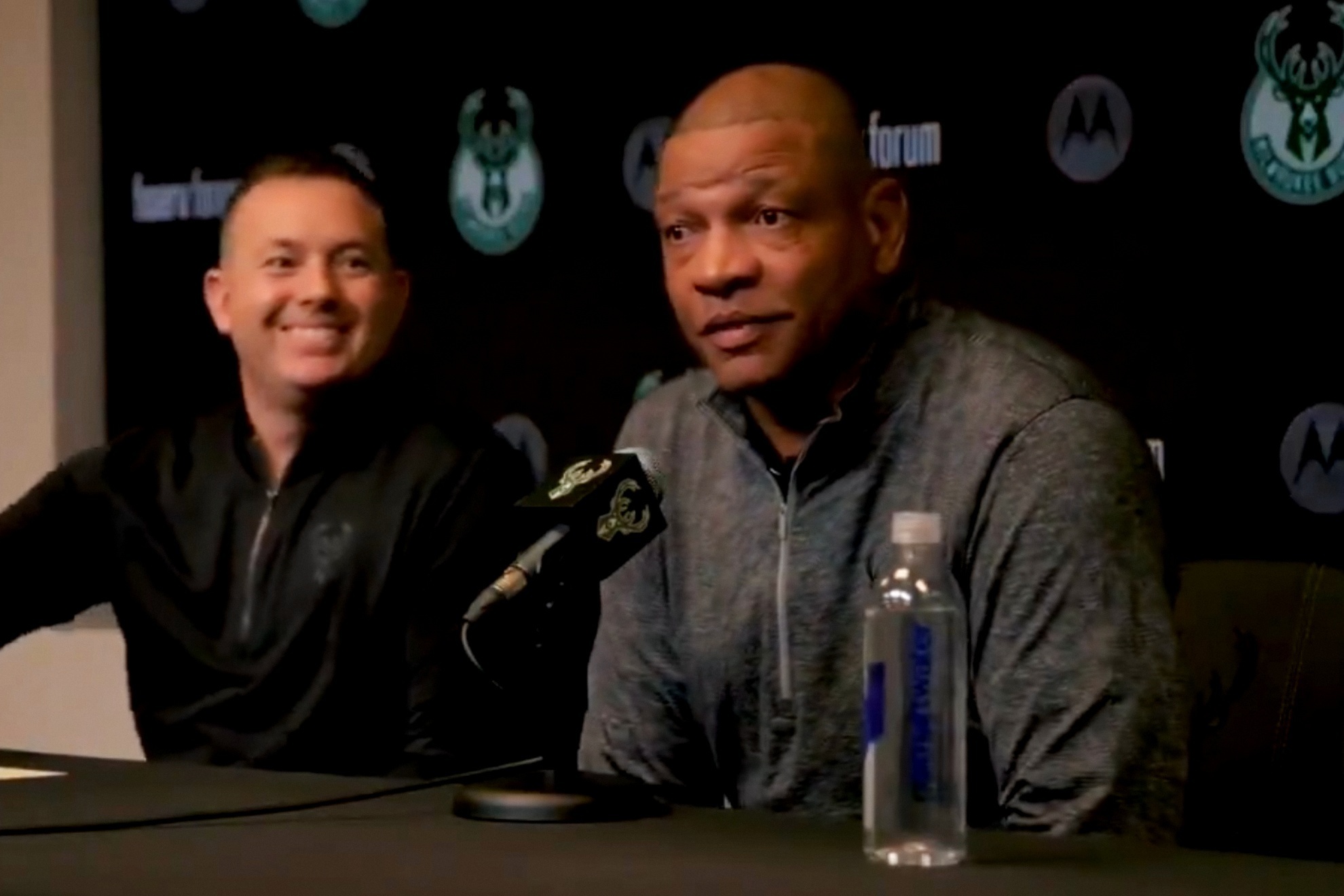 Doc Rivers at his introductory press conference.