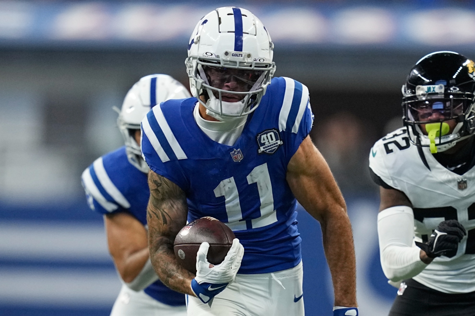 The Colts placed an unrestricted franchise tag on Michael Pittman Jr.