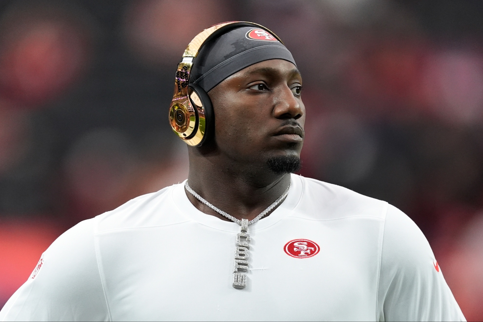 49ers star wide receiver Deebo Samuel.