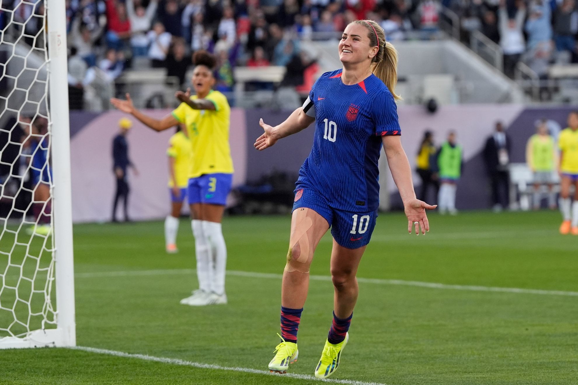 USWNT win 1-0 vs. Brazil