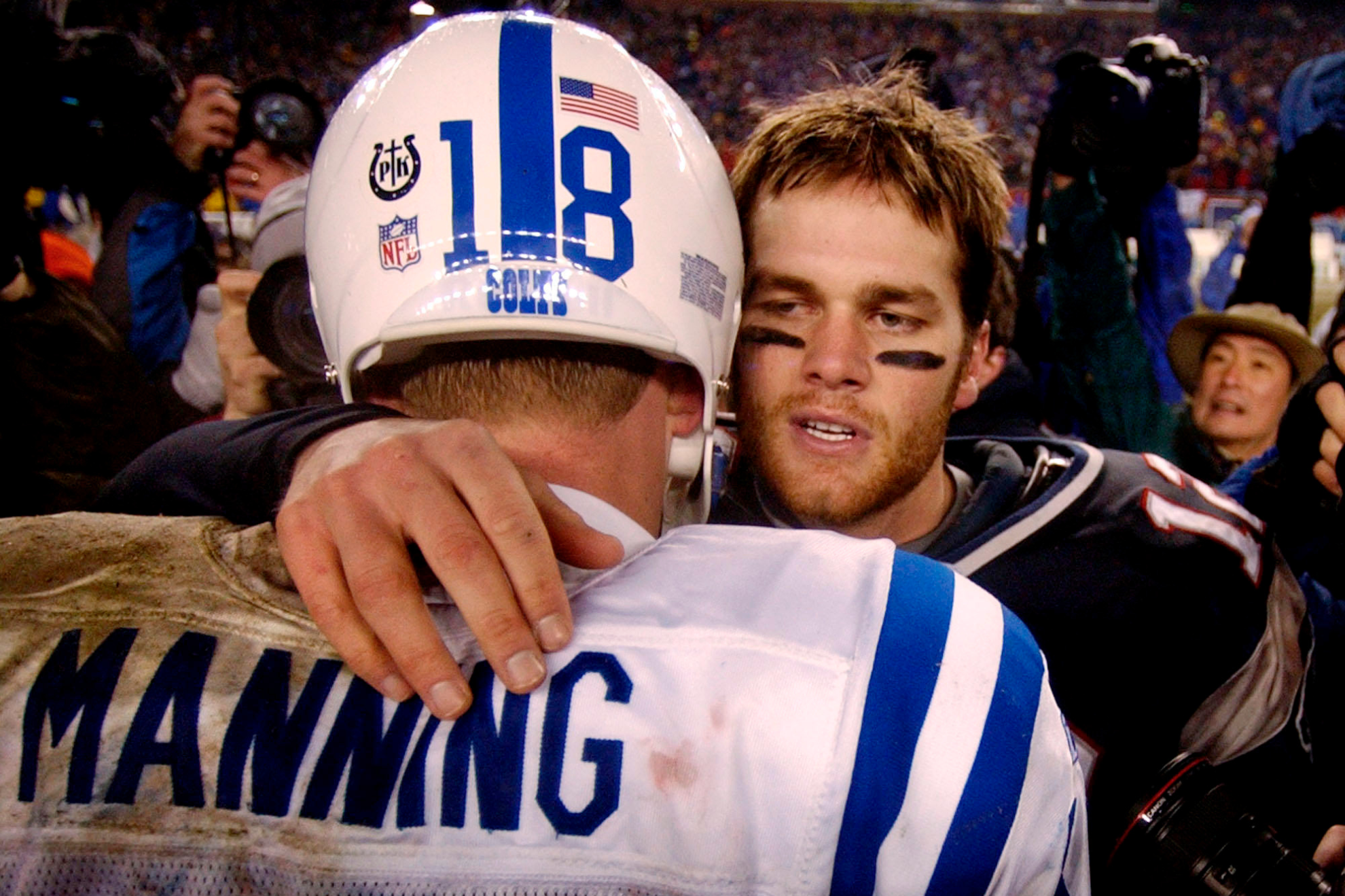 Peyton Manning and Tom Brady kept surpassing each other.