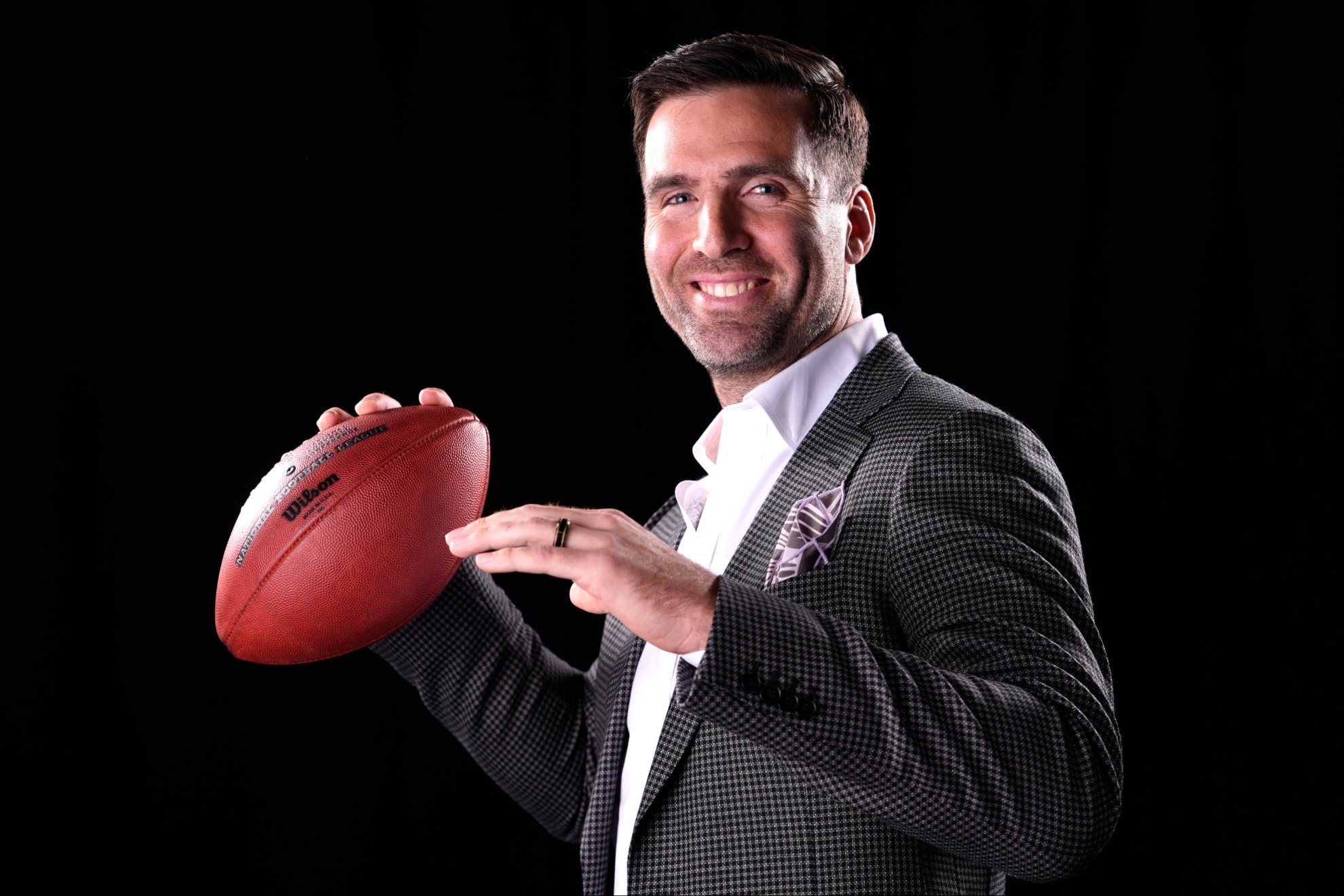 Former Super Bowl winner quarterback Joe Flacco.