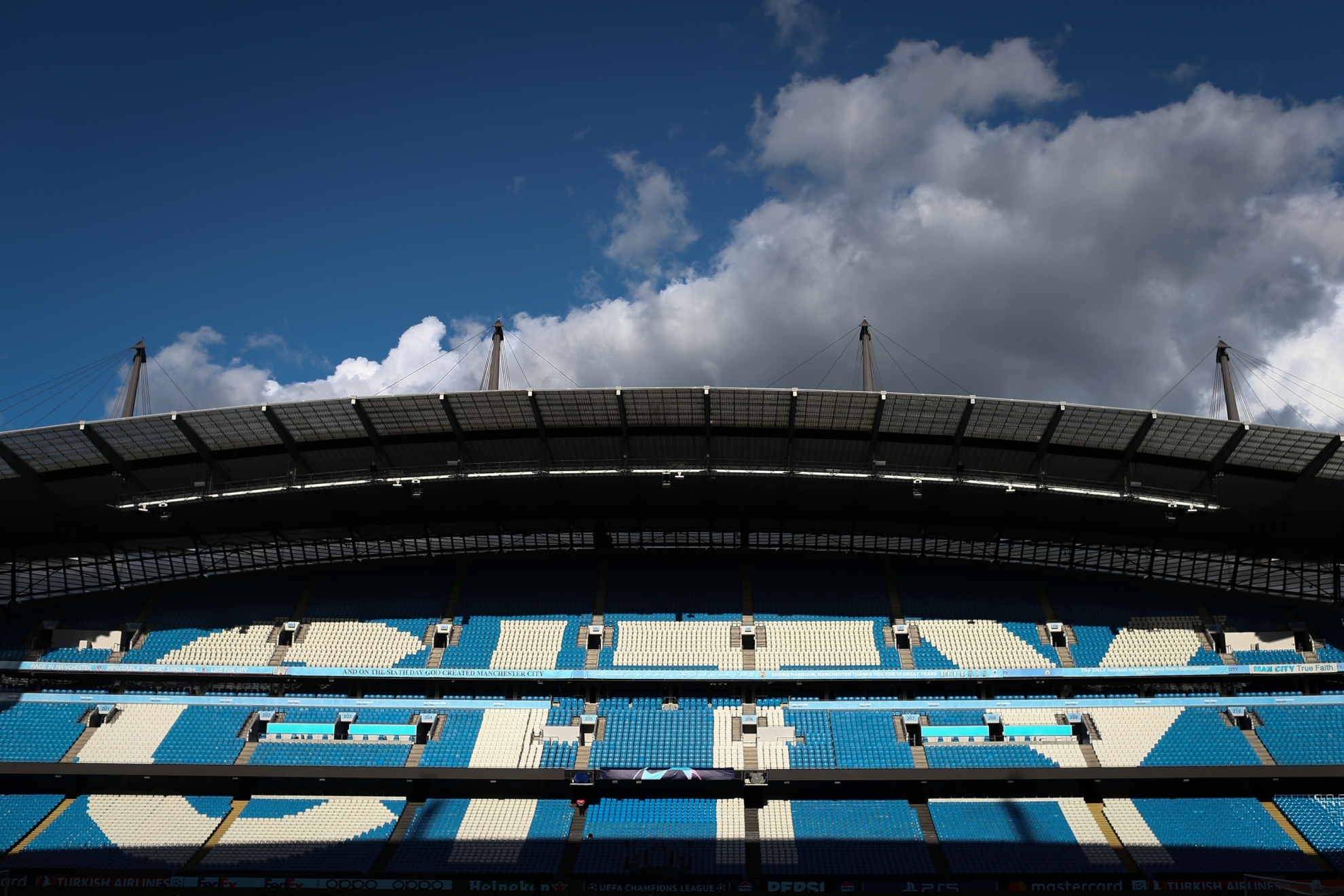 Etihad Stadium.