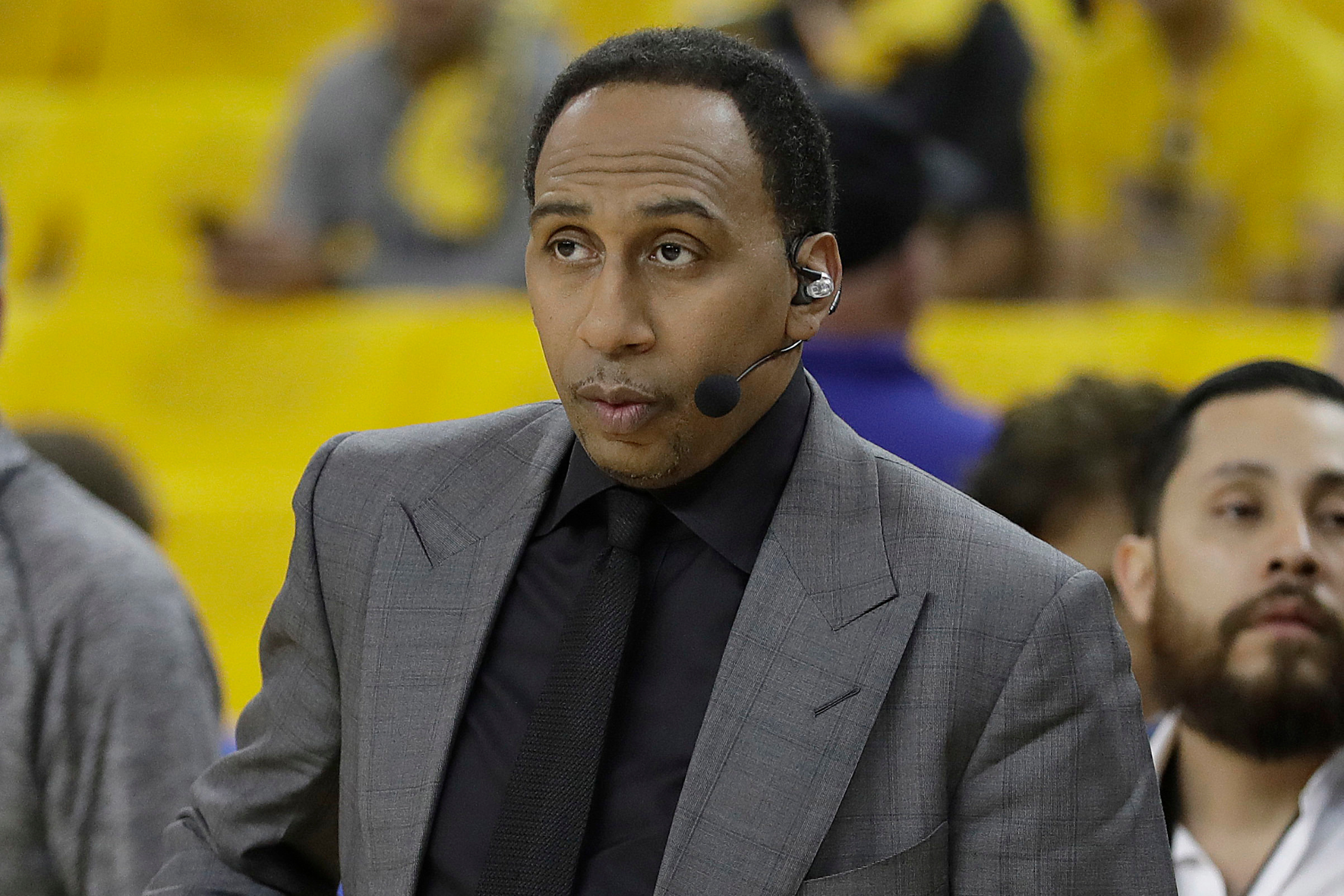 Stephen A. Smith loves the Knicks to death.