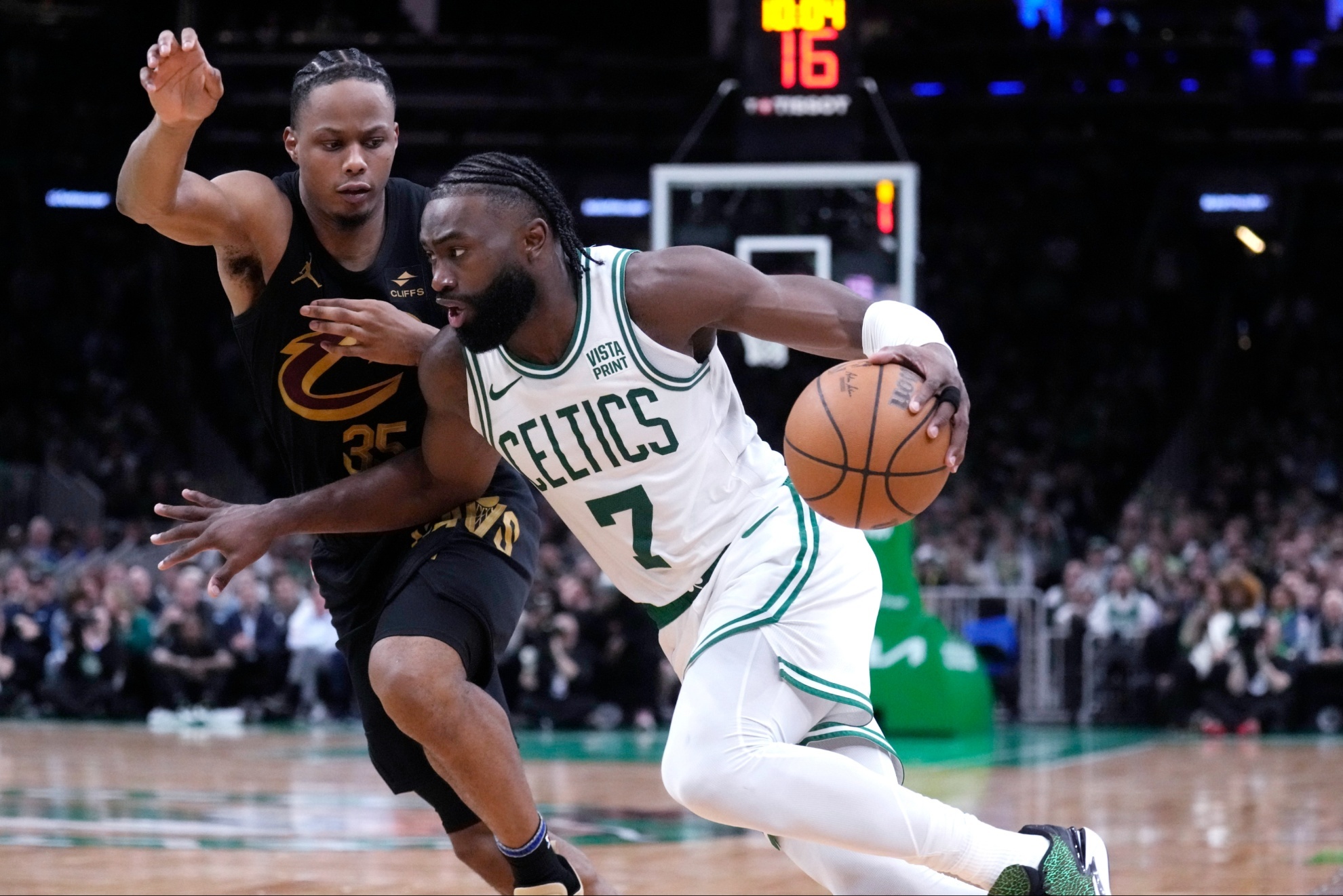 Boston Celtics guard Jaylen Brown.