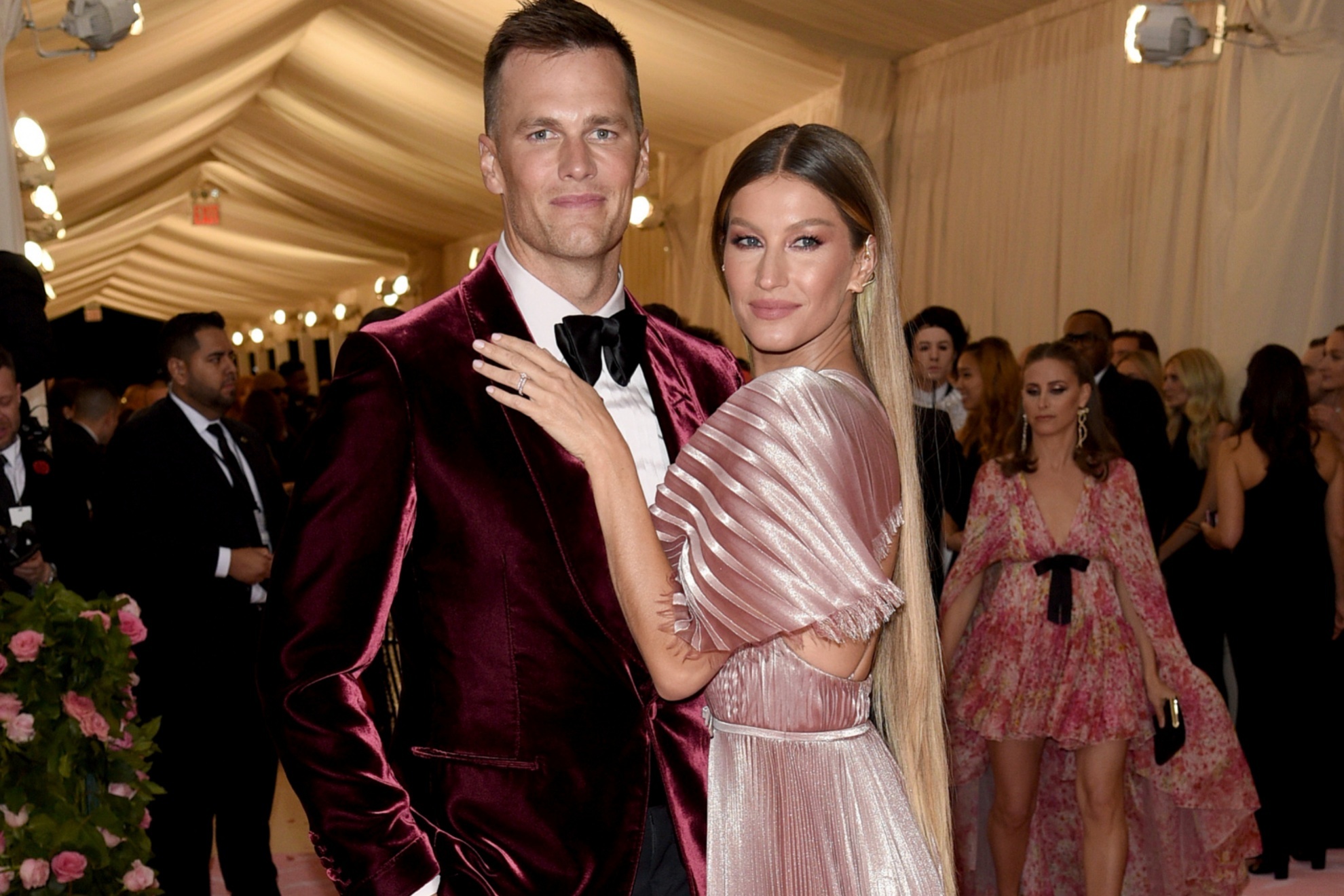 Tom Brady, left, and Gisele Bundchen attend The Metropolitan Museum of Arts Costume Institute benefit gala on May 6, 2019, in New York. The couple announced Friday they have finalized their divorce, ending their 13-year marriage. (Photo by Evan Agostini/Invision/AP, File)