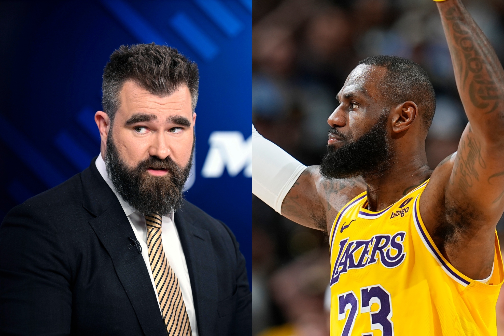 NBA stars in the NFL? Travis Kelce says yes to LeBron James