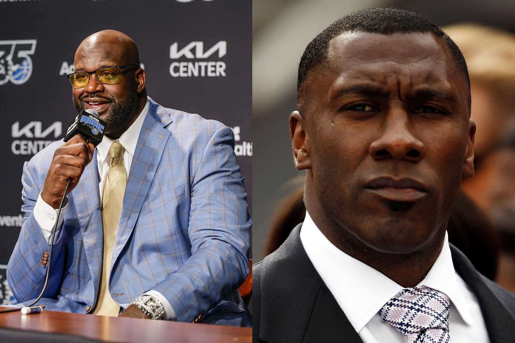 Shaquille ONeal and Shannon Sharpe started a war of words