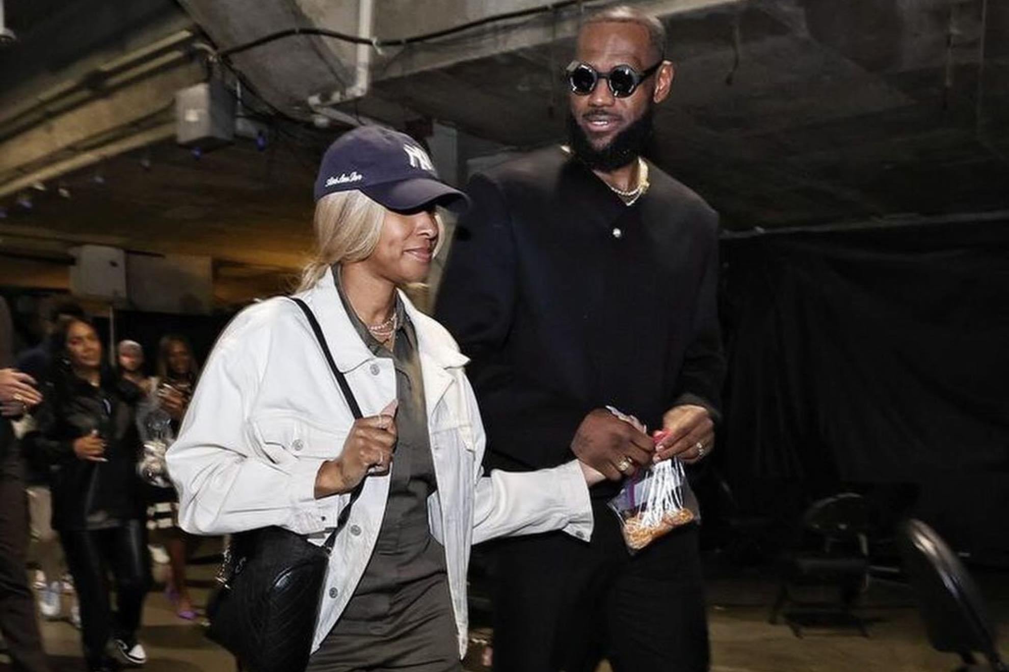 LeBron James was put under pressure by his wife Savannah