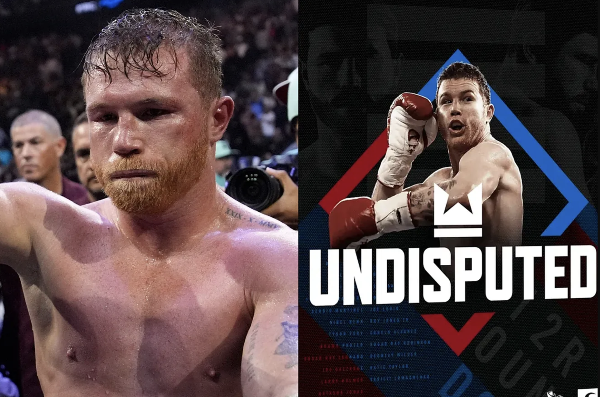 Canelo Alvarez graces the cover of the latest edition of the Undisputed video game