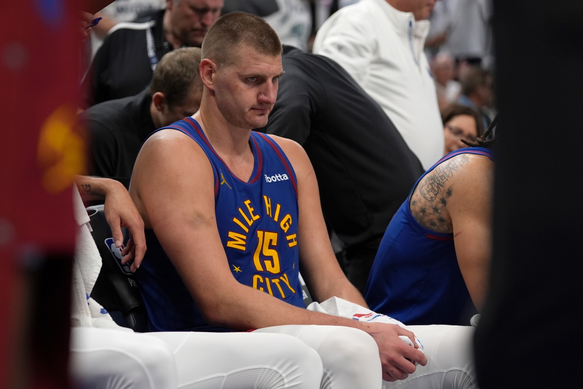 Nikola Jokic after losing to Minnesota