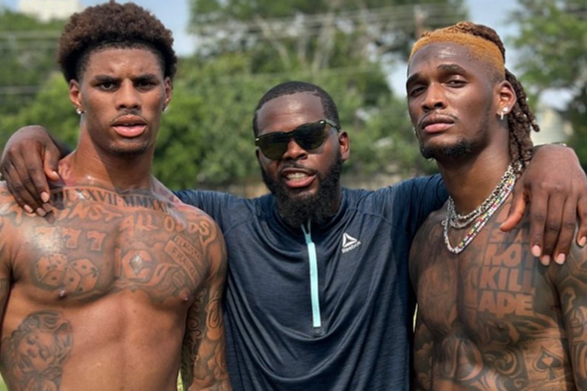 CeeDee Lamb and Keon Coleman recently trained together ahead of the 2024 NFL season