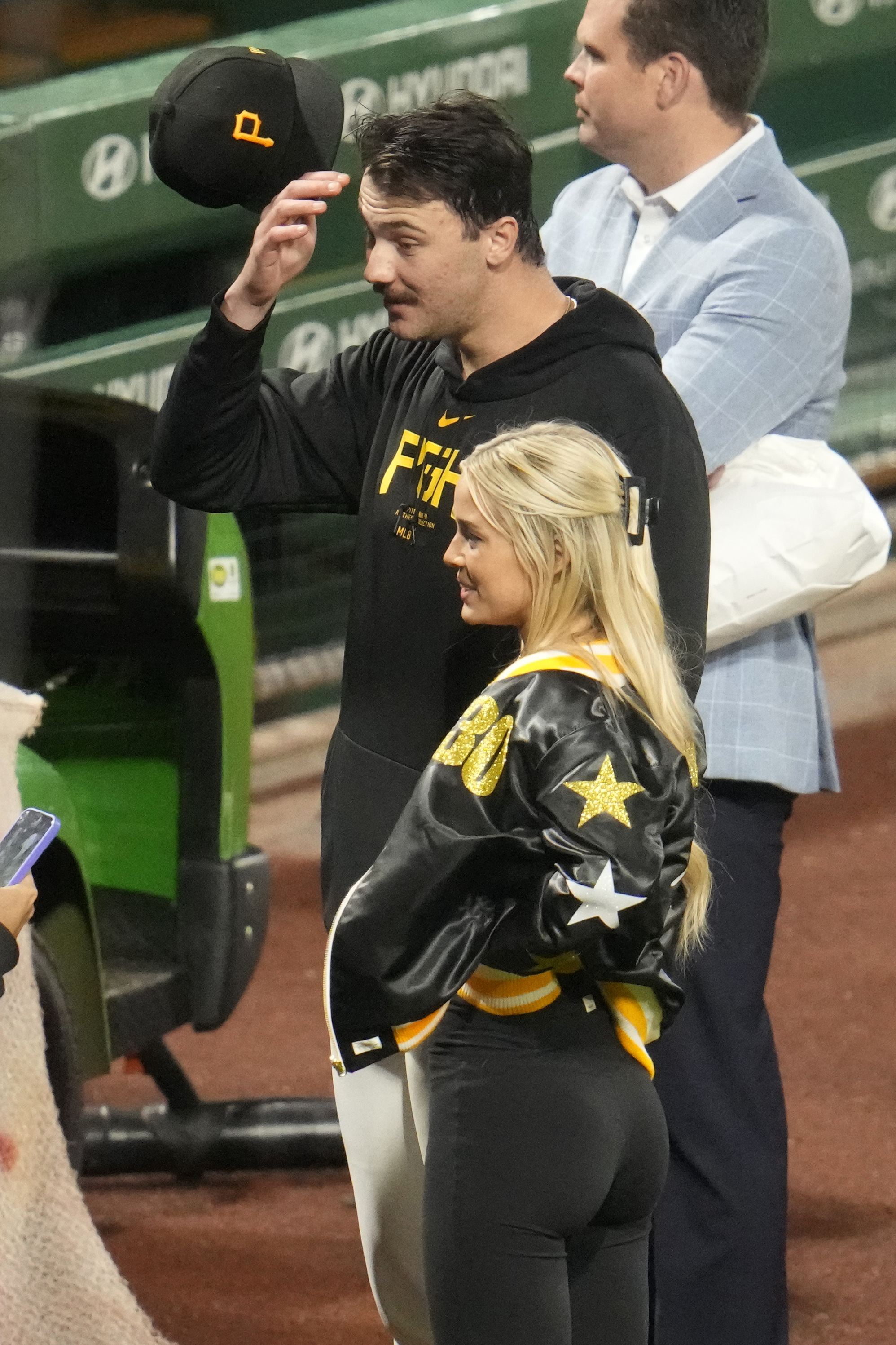 Pittsburgh Pirates starting pitcher Paul Skenes and girl friend Livvy Duane