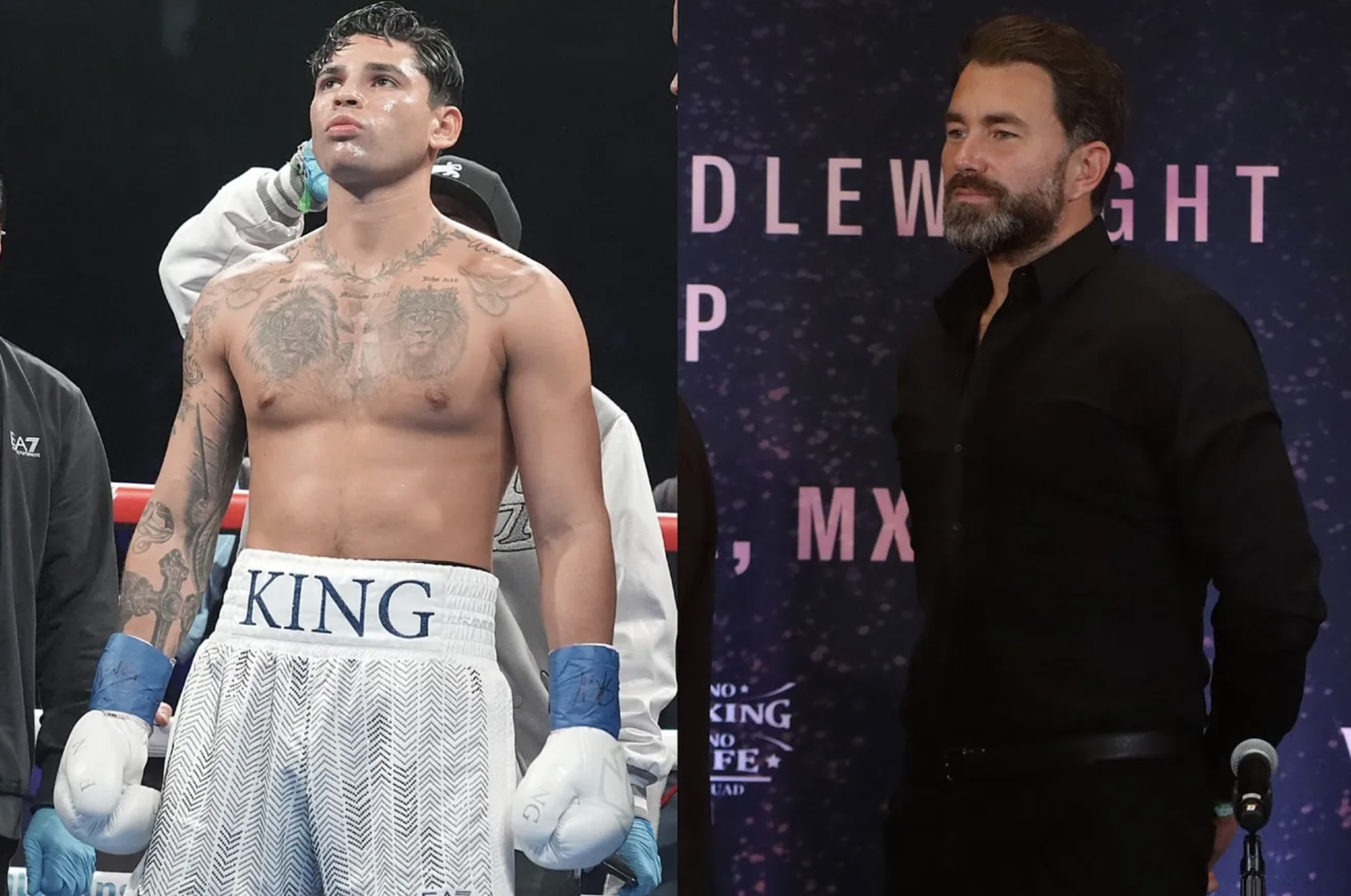 Ryan Garcia and Eddie Hearn