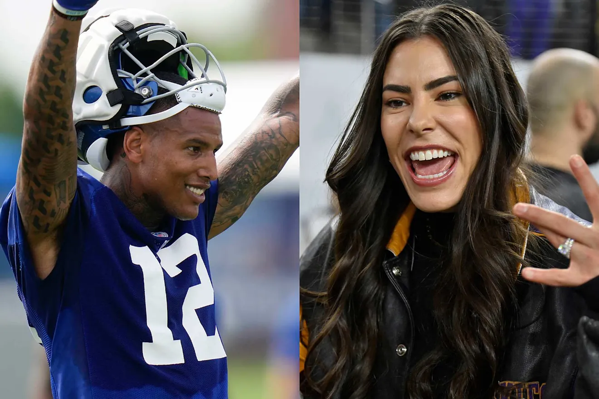 Darren Waller responds with another song to reports about his future with the Giants and the divorce with Kelsey Plum