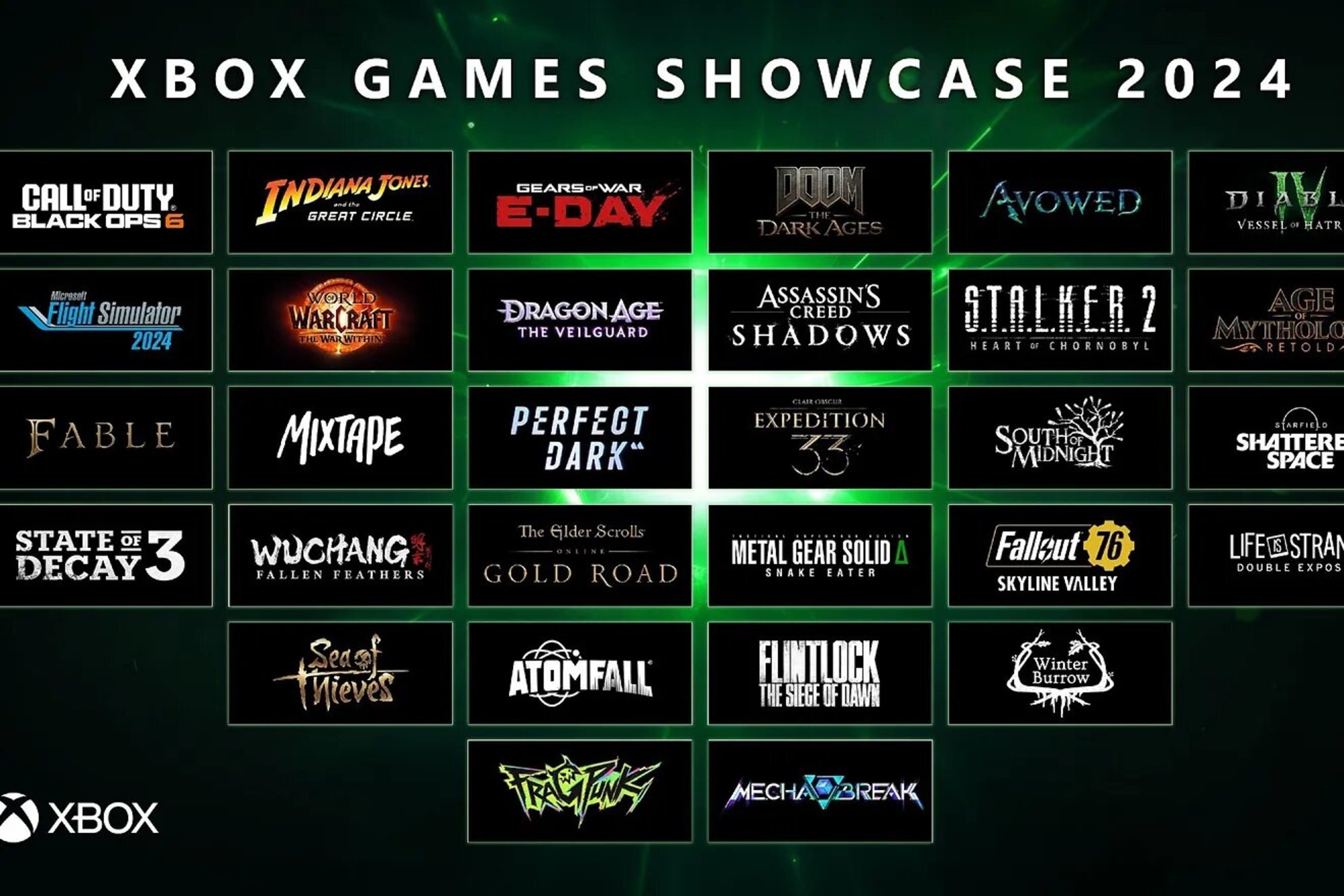 Xbox Games Showcase 2024 Announcements: Gears of War: E-Day, Call of Duty: Black Ops 6, and the full list of games announced by Xbox today