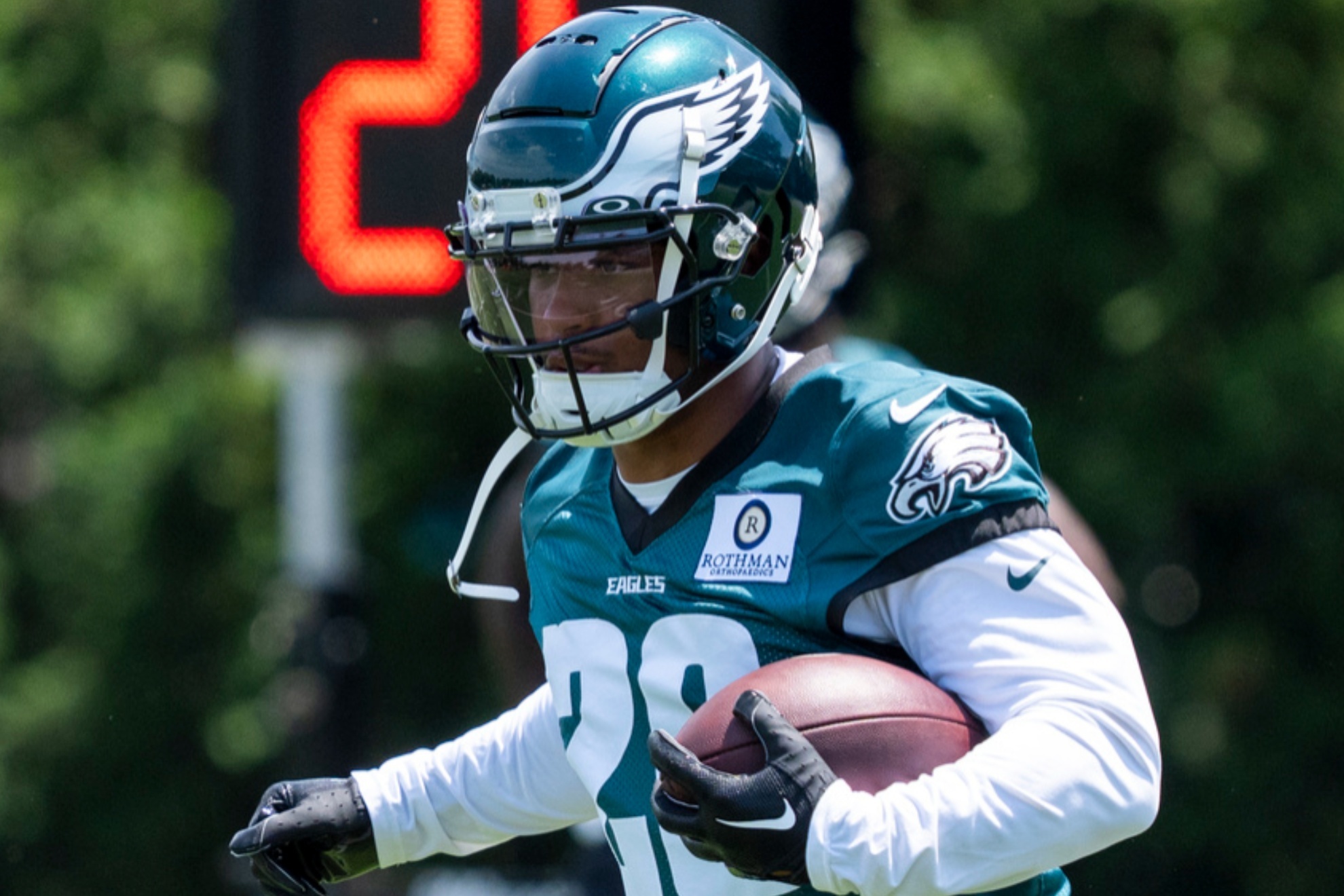 Saquon Barkley joined the Philadelphia Eagles at the start of the 2024 free agency period