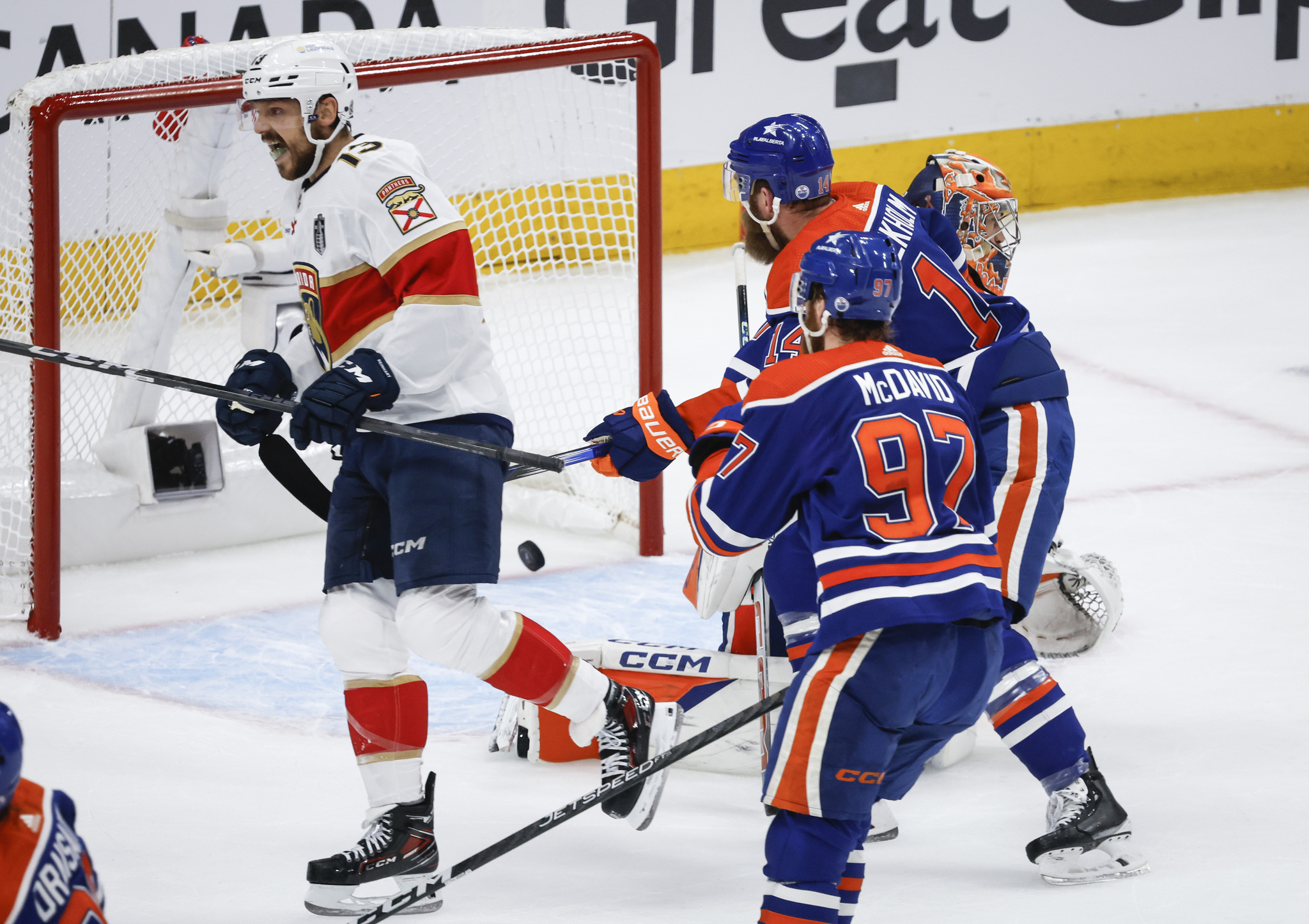 What time is Florida Panthers - Edmonton Oilers