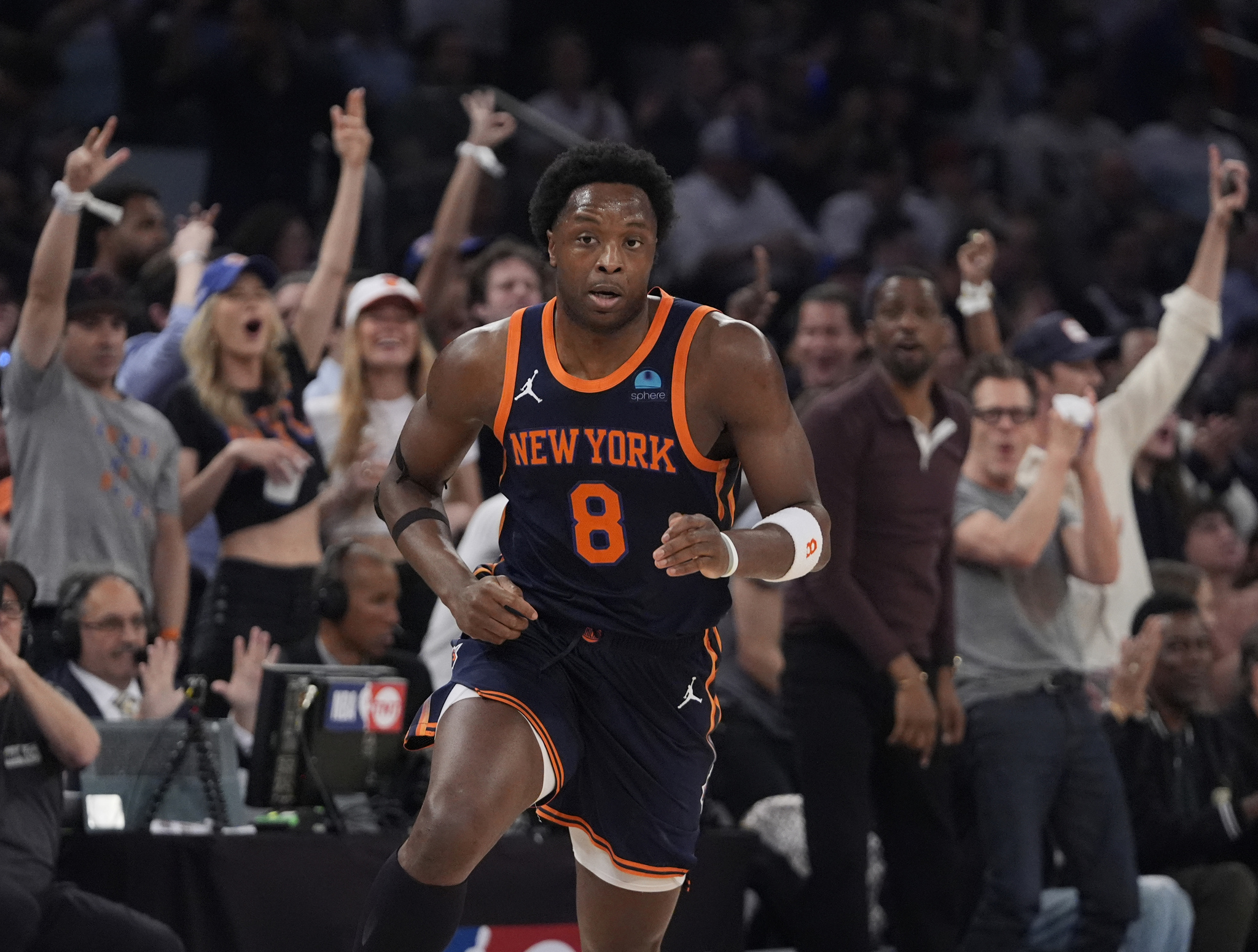 OG Anunoby of the New York Knicks