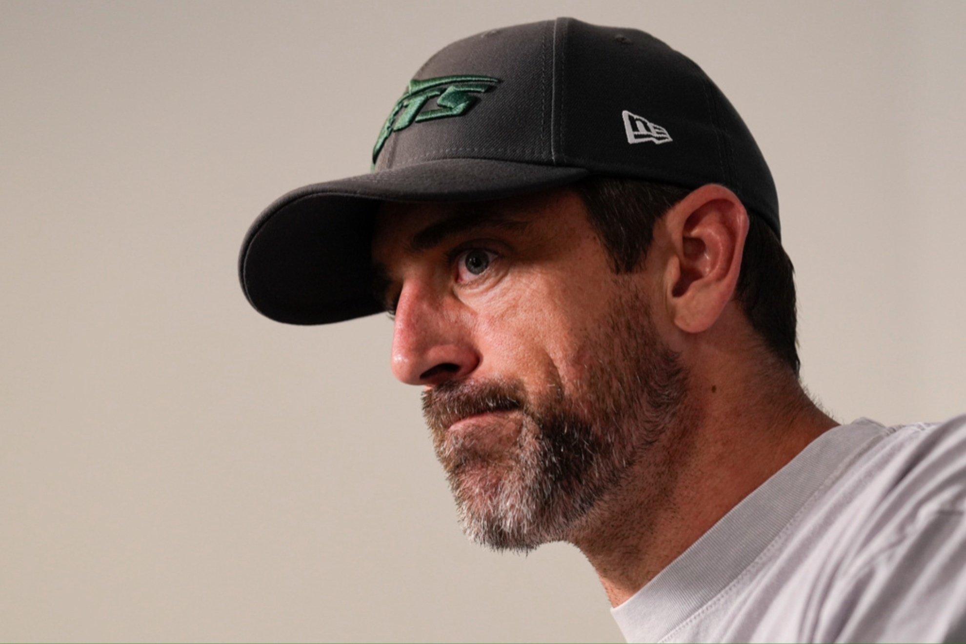 Aaron Rodgers missed the Jets mandatory minicamp.