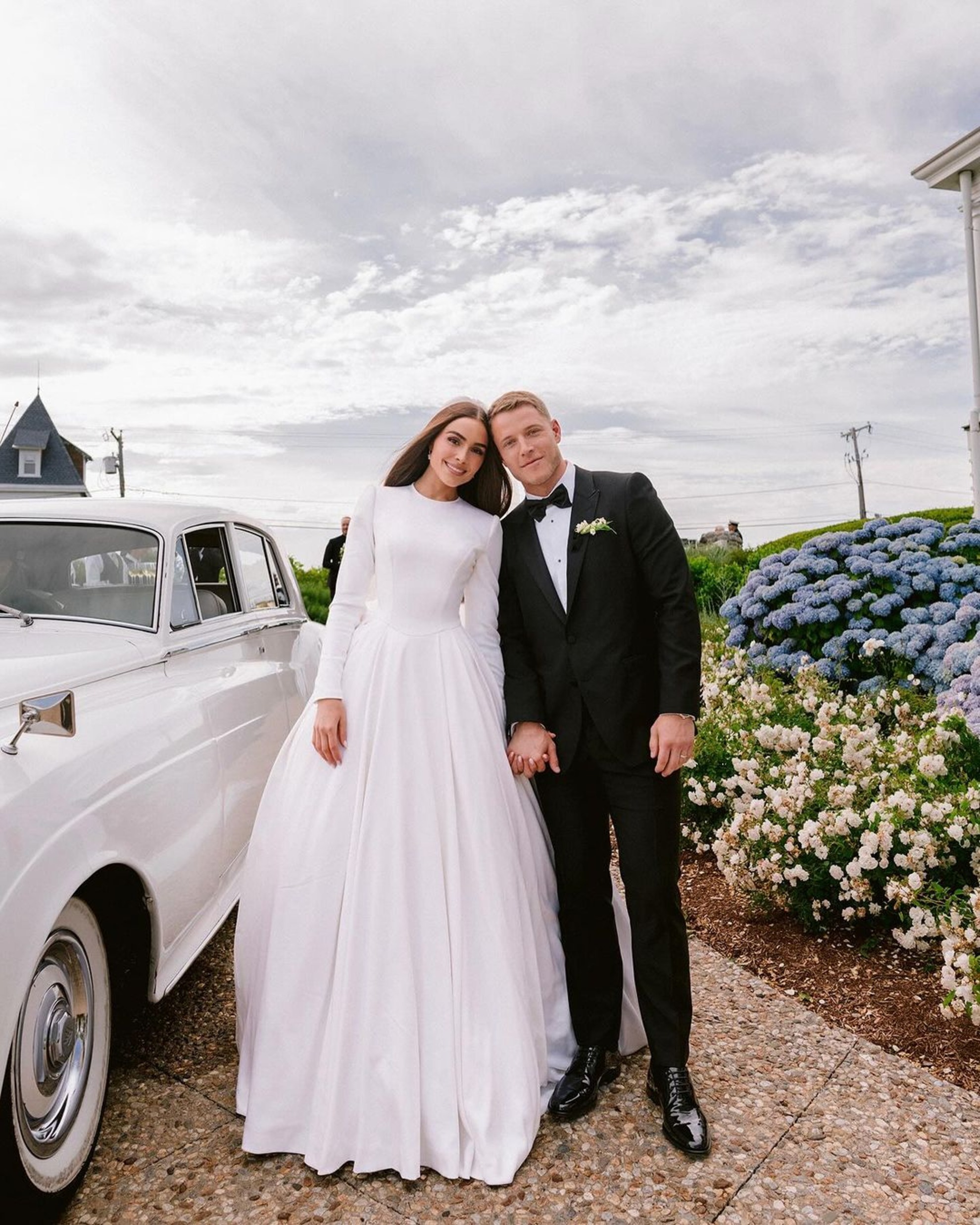 Olivia Culpo and Christian McCaffrey